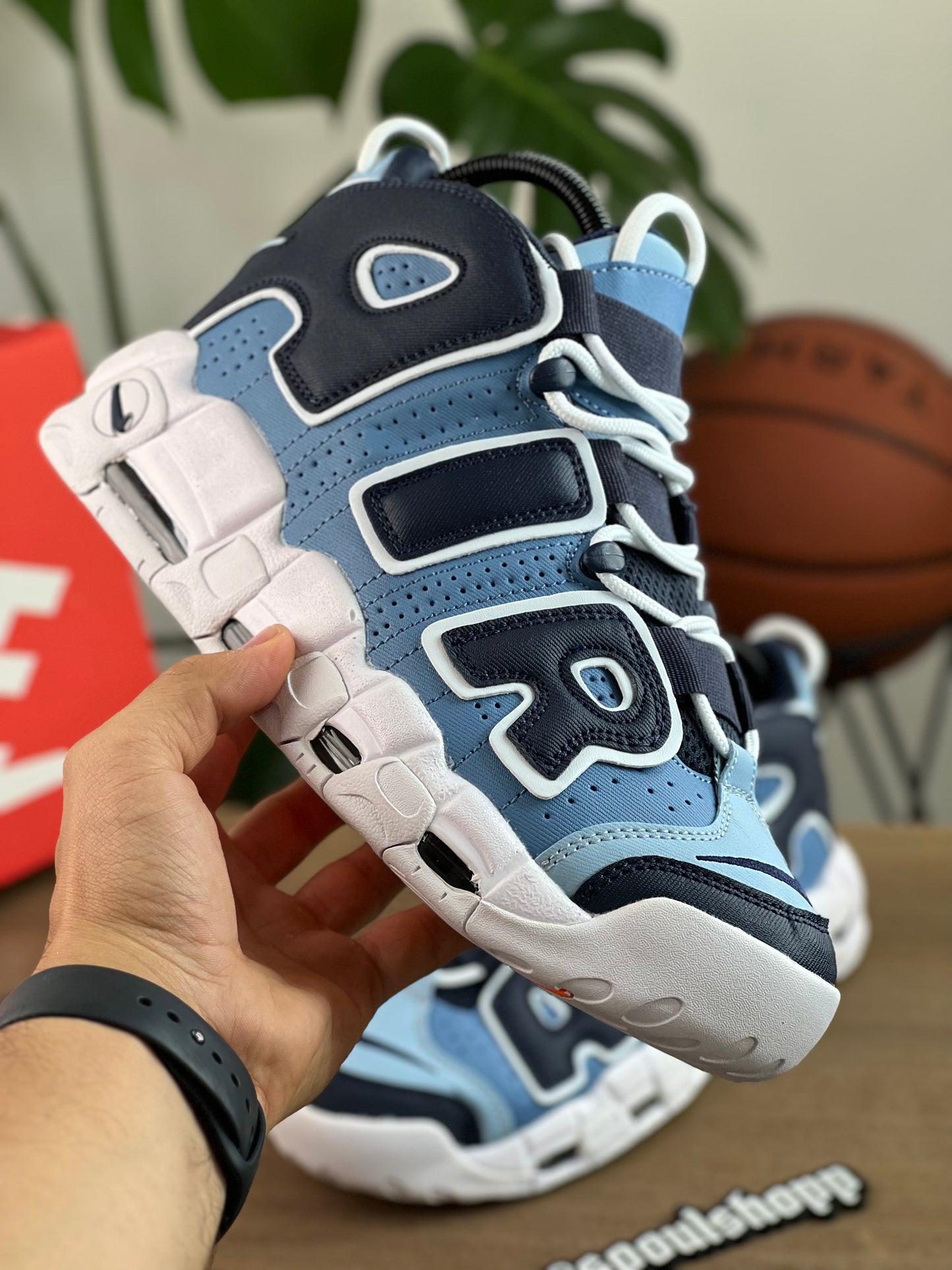 Nike Air More Uptempo 96 - Demin