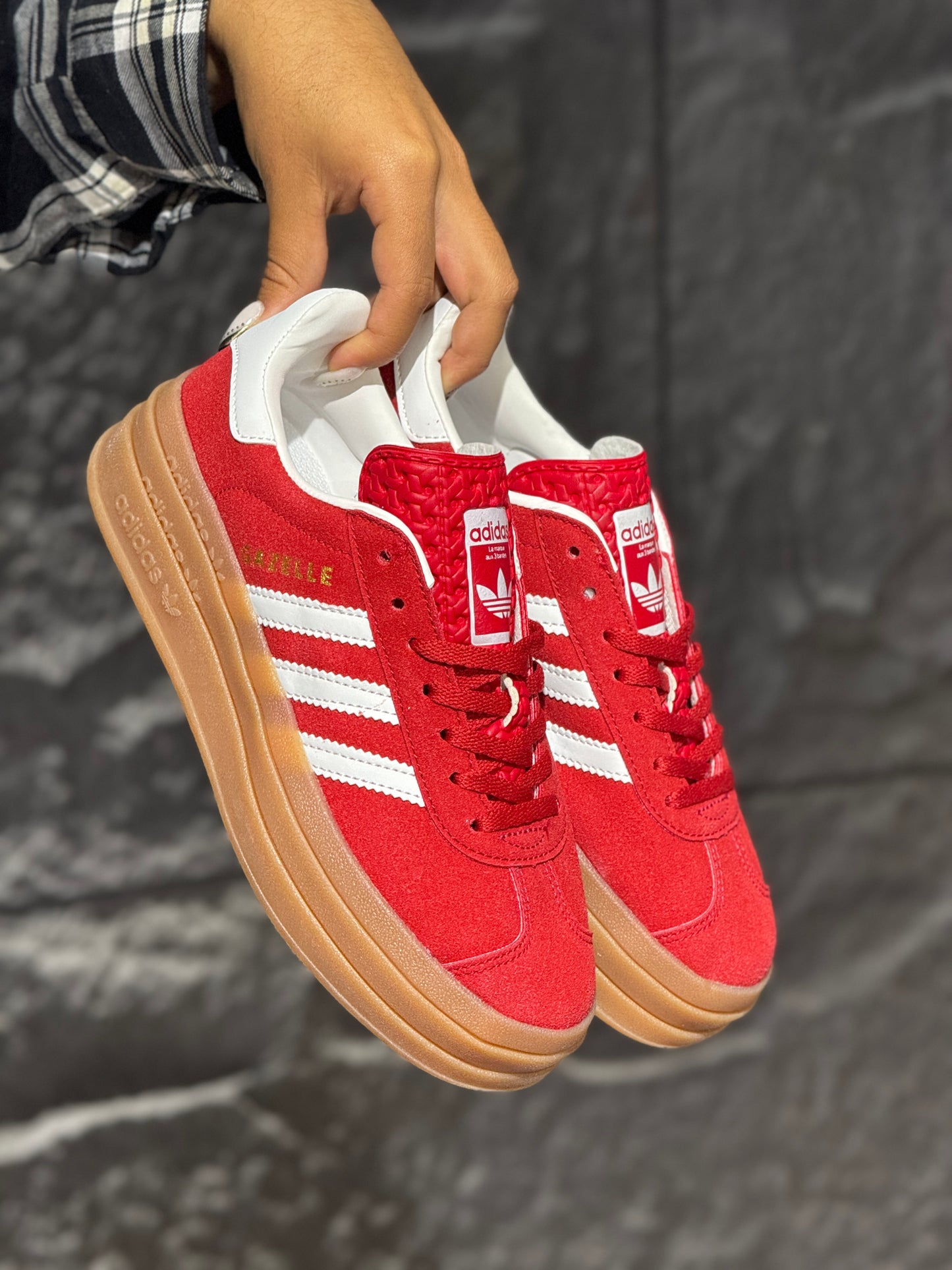 Adidas gazelle plataforma
