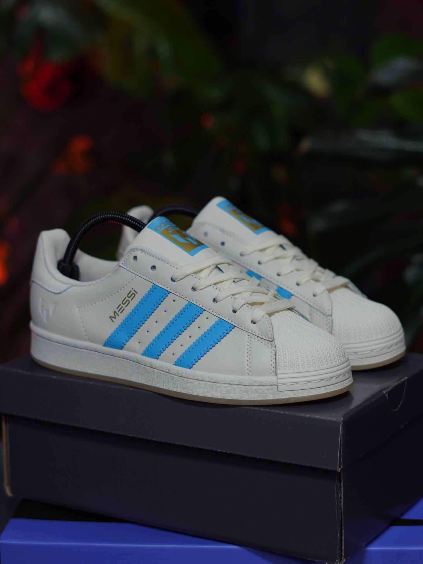 Adidas Superstar Messi - Blanco, Azul