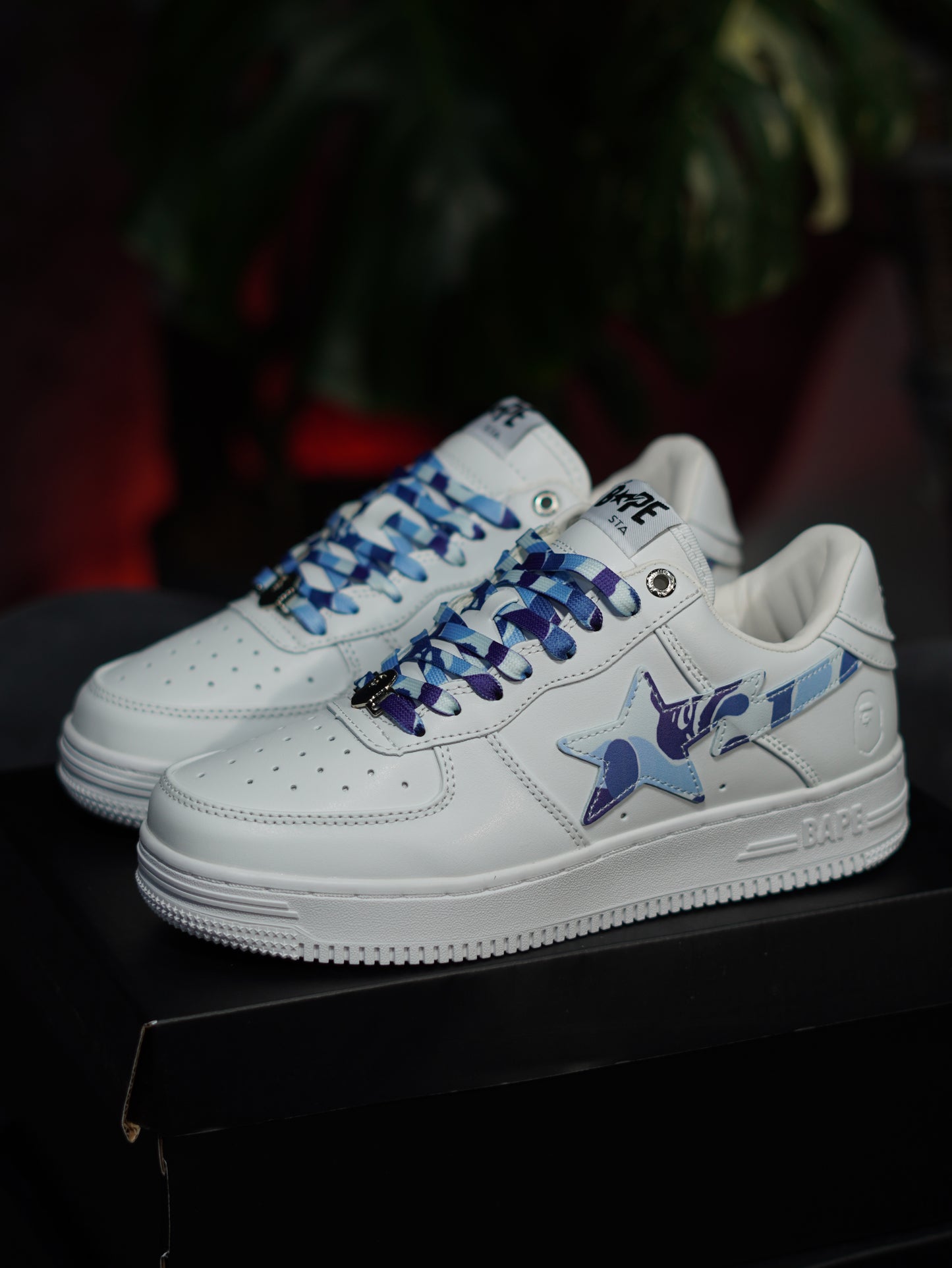 BAPESTA BLANCA AZUL
