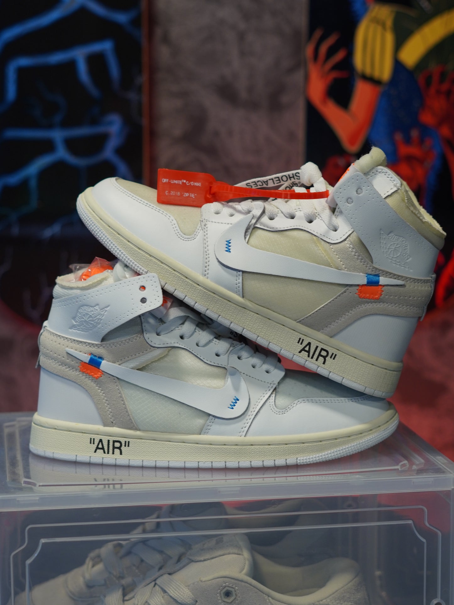 Jordan X OFF WHITE ! Virgil Abloh Archive Alaska | Blanco