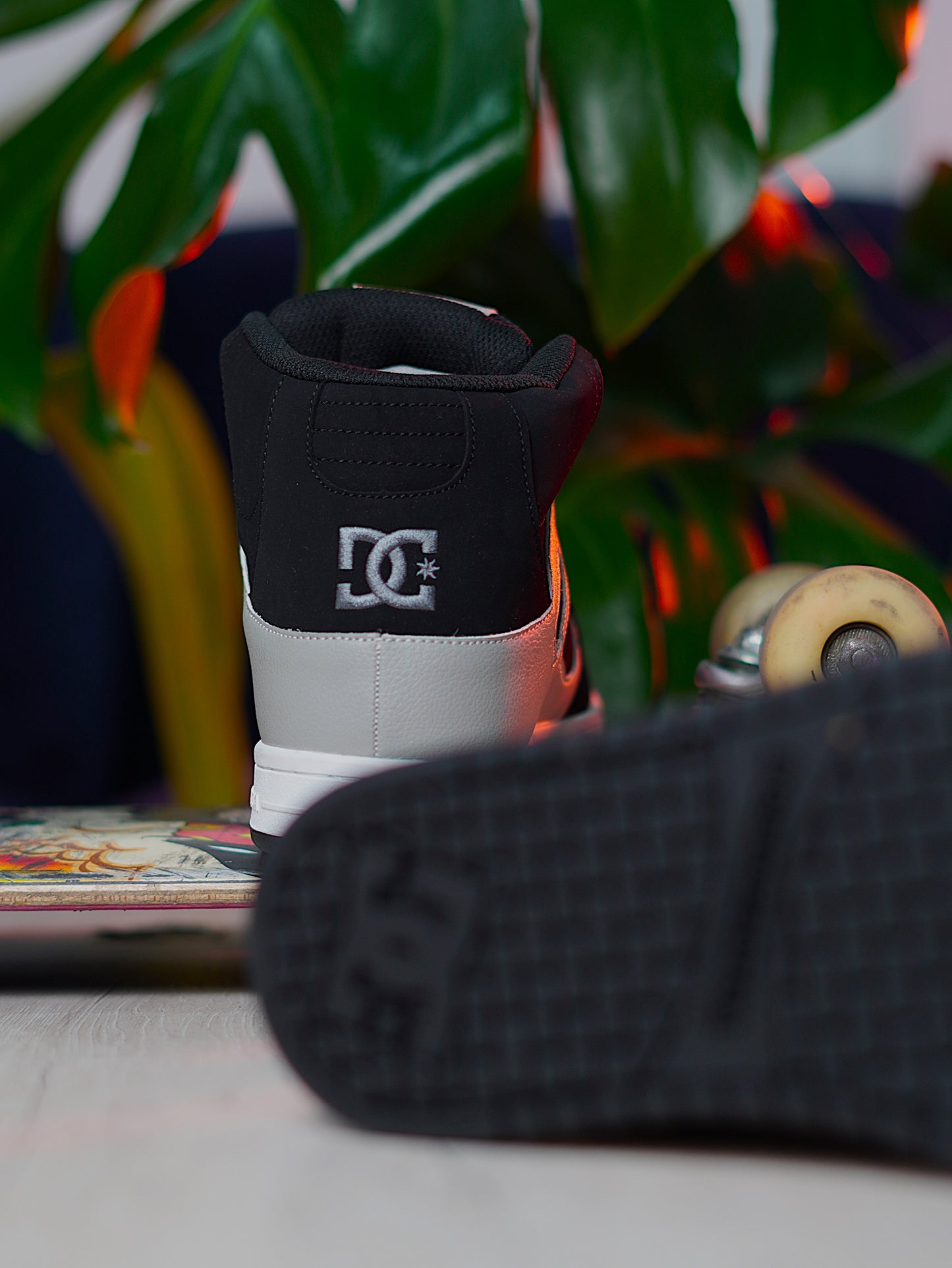 DC Pure High - Negro, Gris