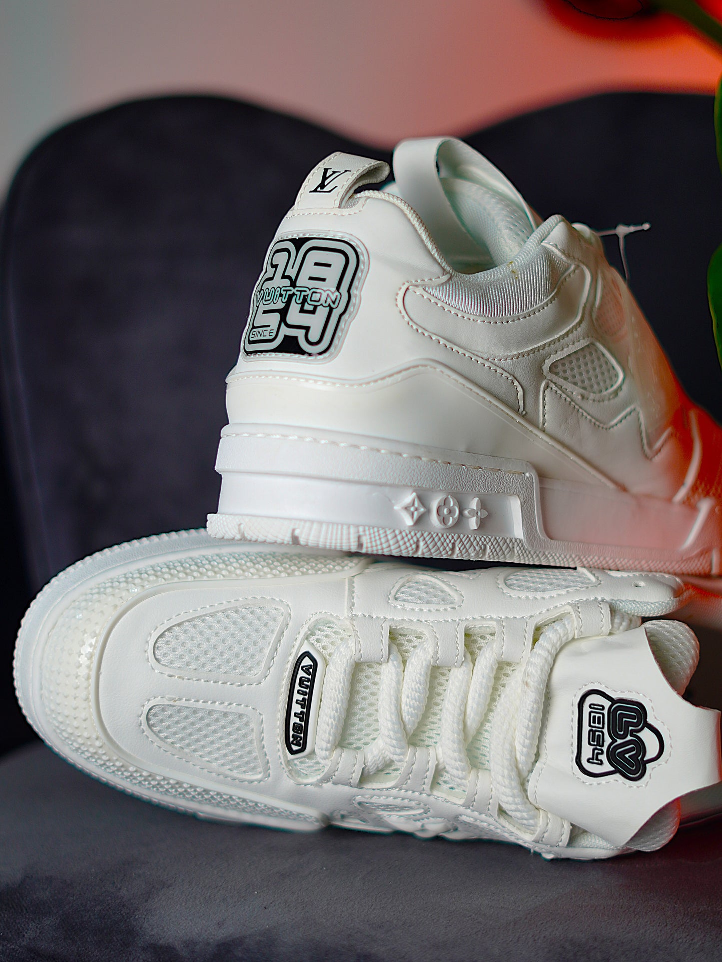 Louis Vuitton 1854 skate - Blanco
