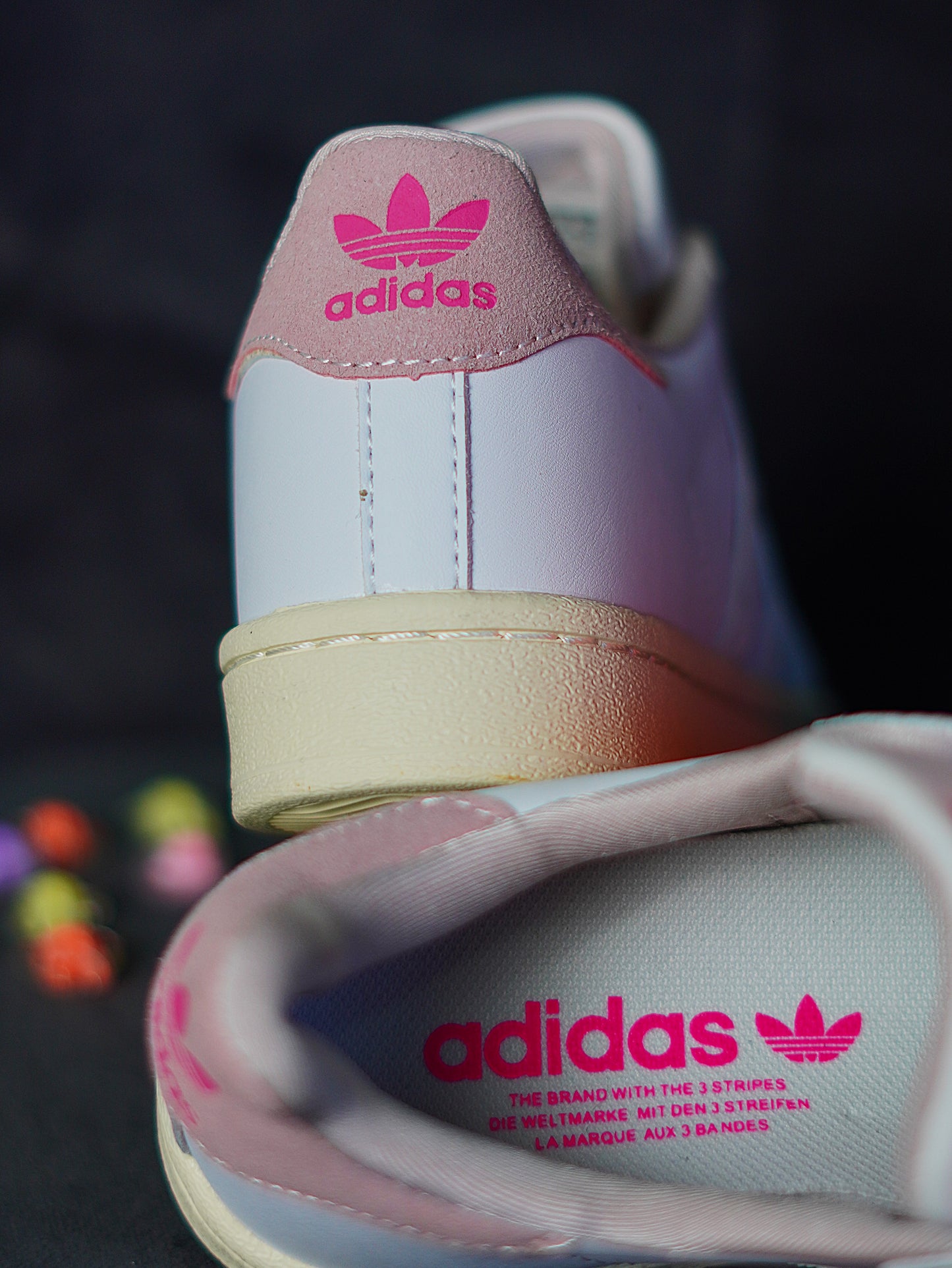 Adidas Superstar Candy Beads / Cloud White Pink
