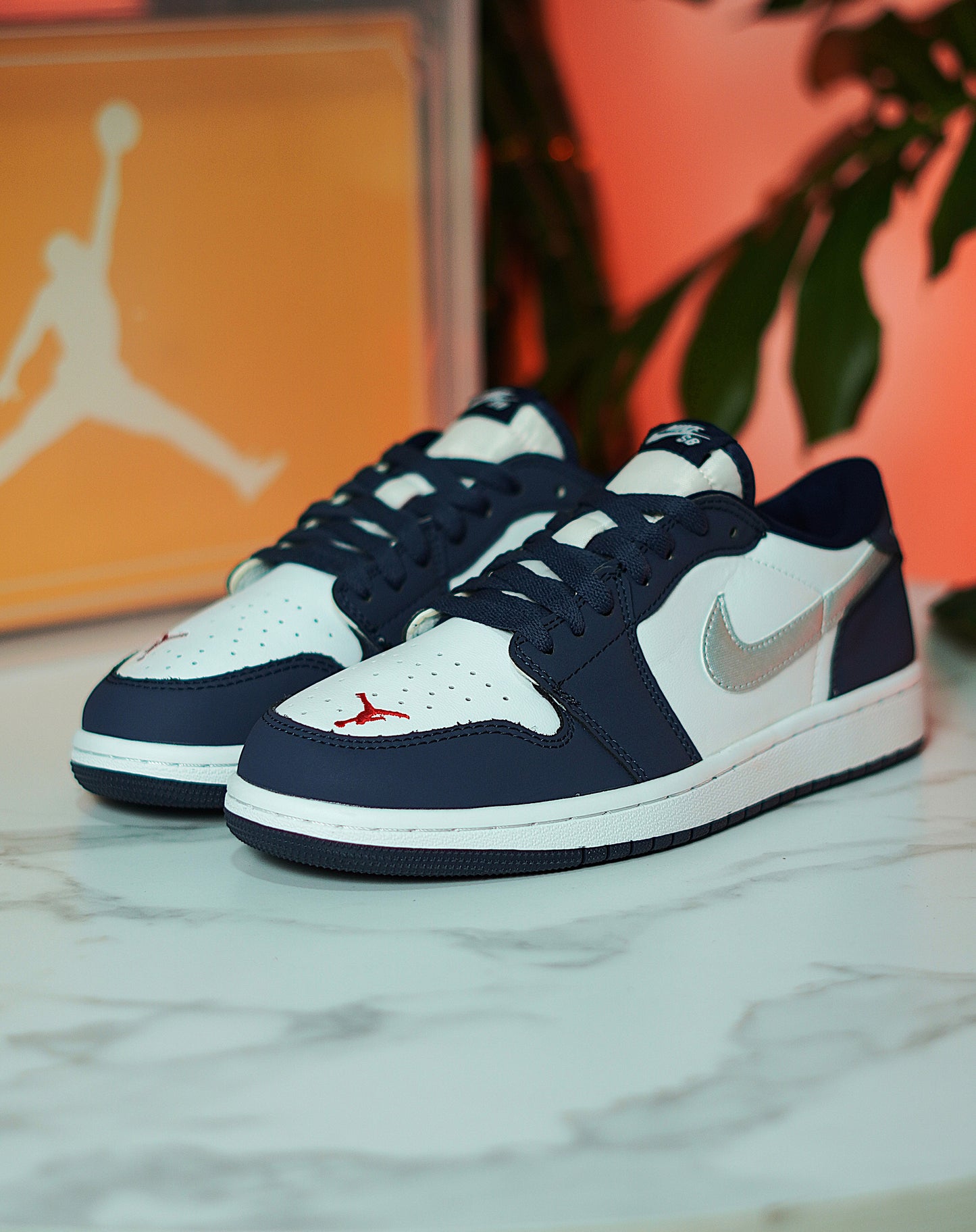 Nike SB x Air Jordan 1 Low Koston - Midnight Navy