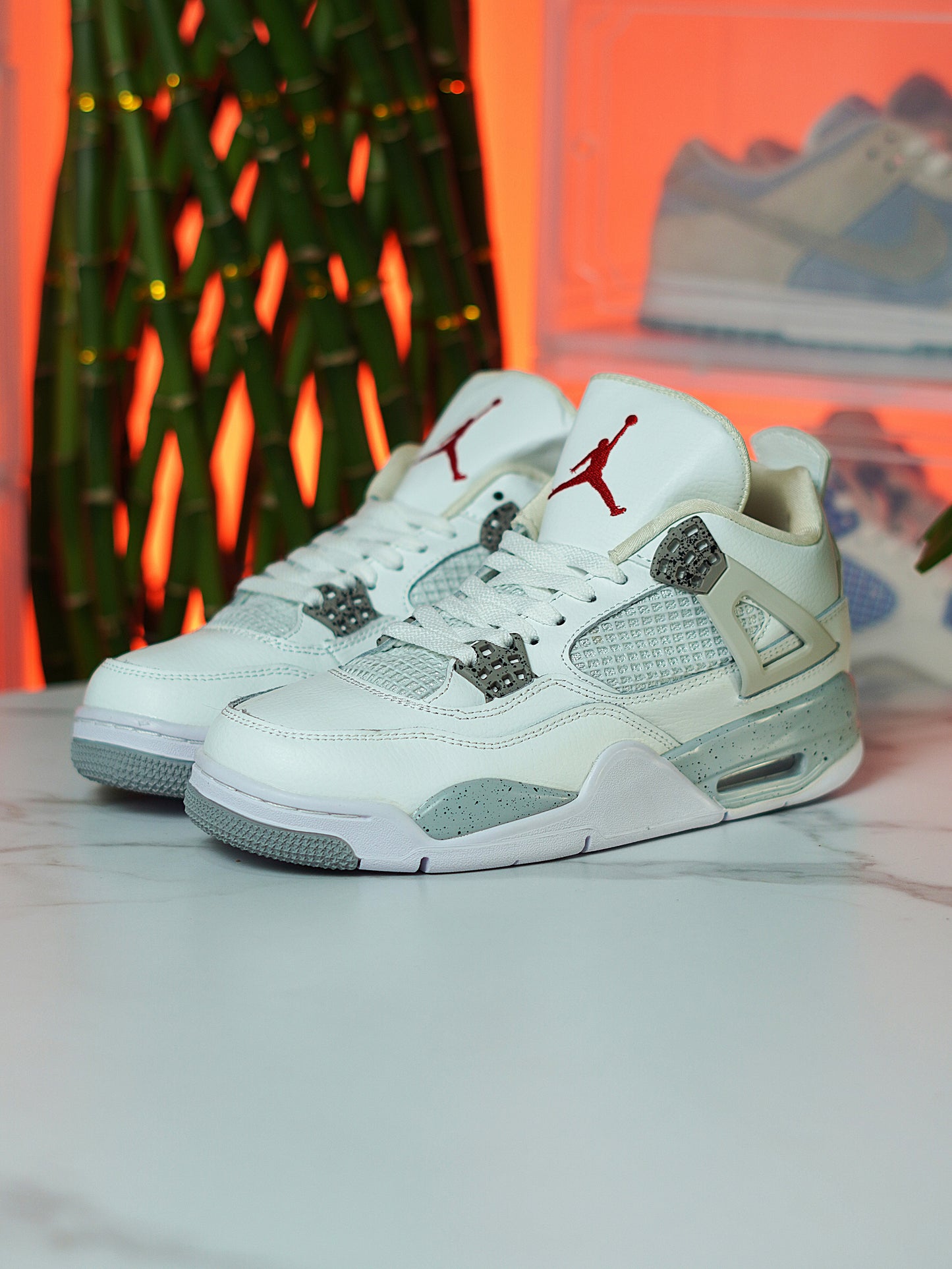 Nike Air Jordan 4 "Oreo" - Blanco