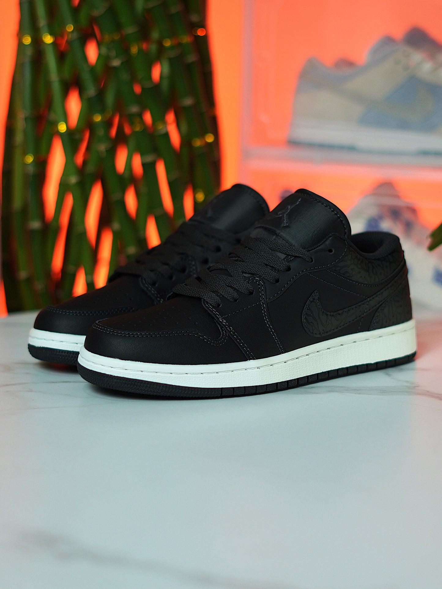 Air Jordan 1 Low - Black Elephant