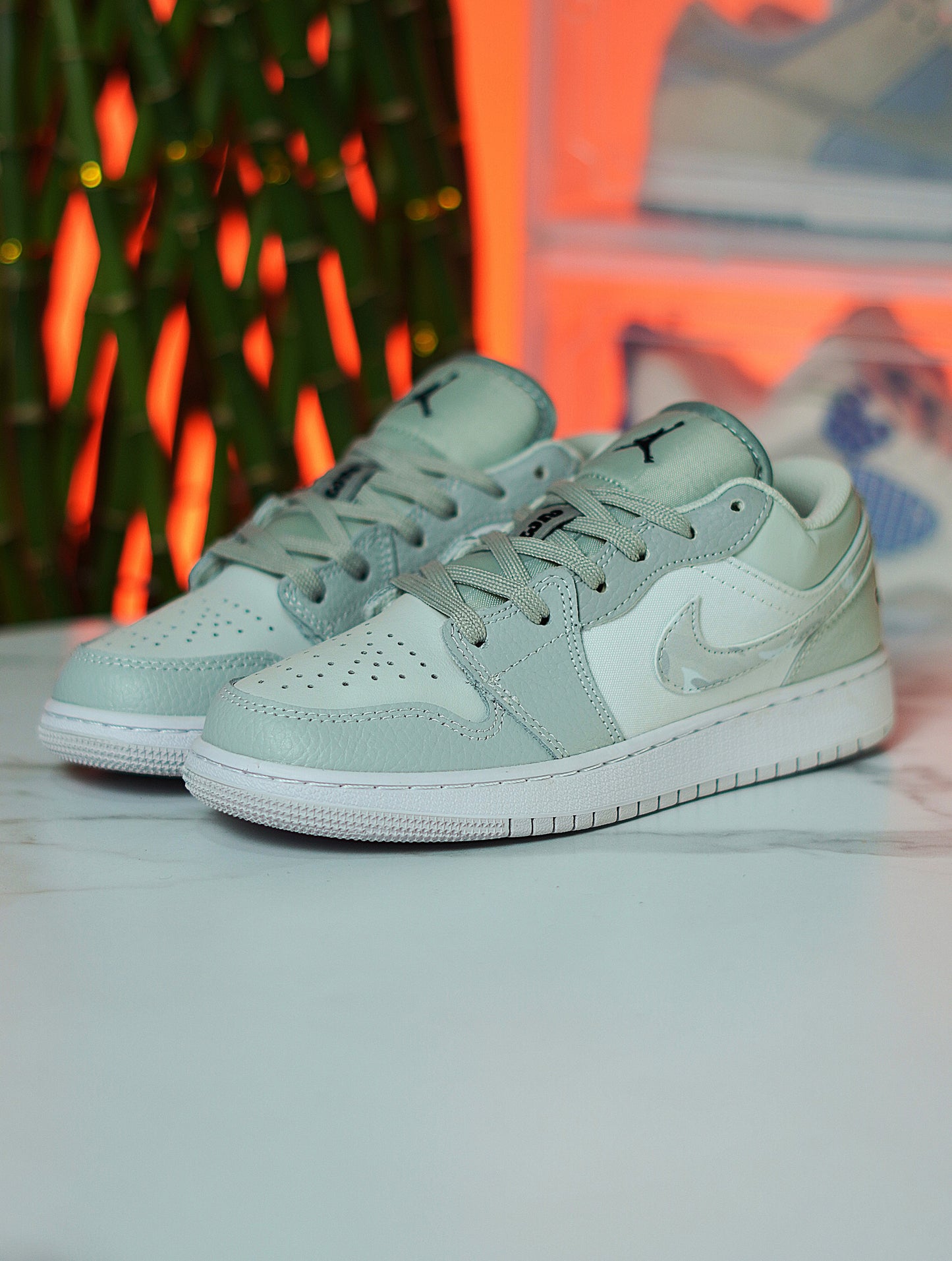 Nike Air Jordan 1 Low - Verde Claro