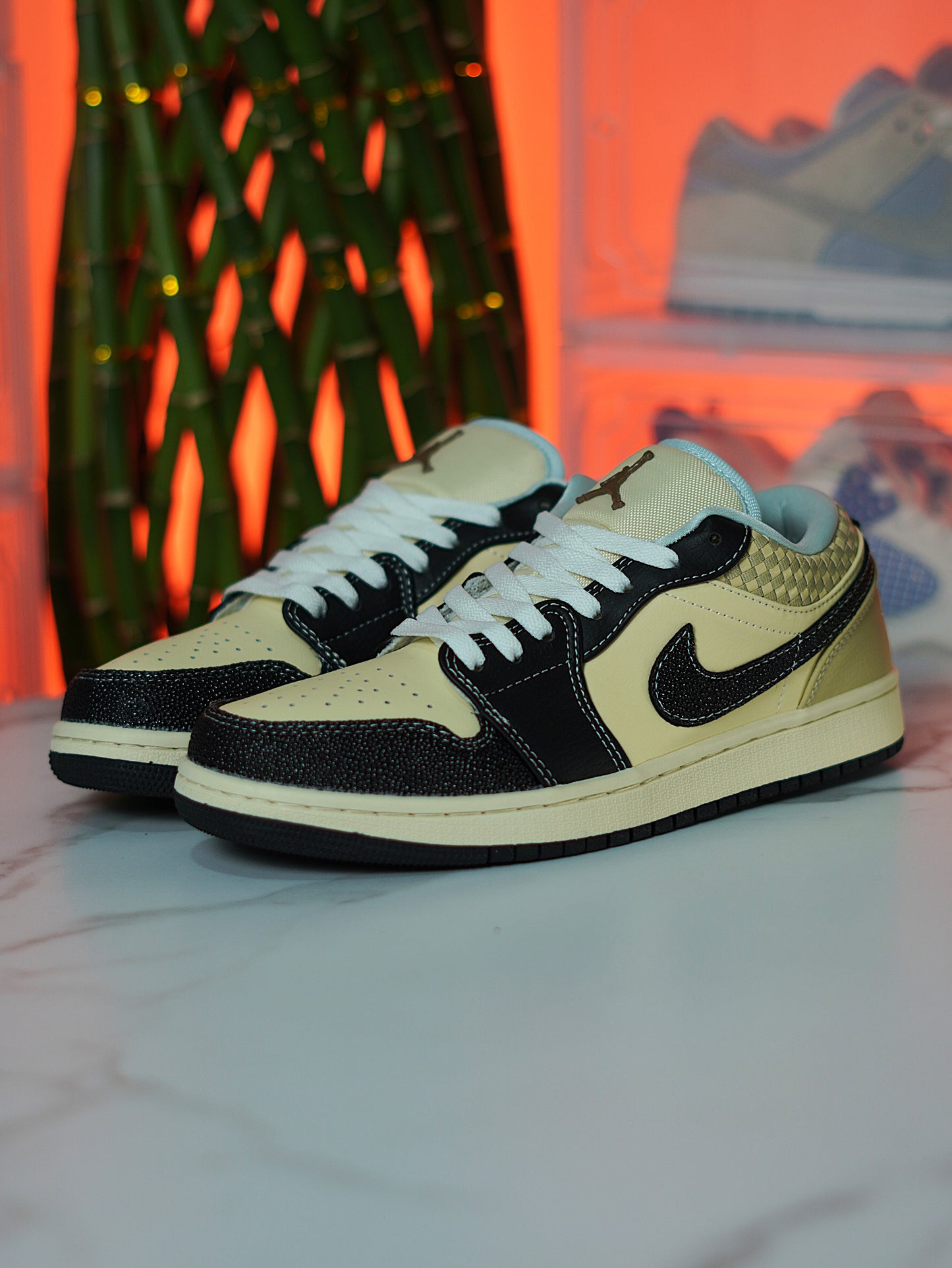 Nike Air Jordan 1 Low SE 'Coconut Milk Black Muslin"