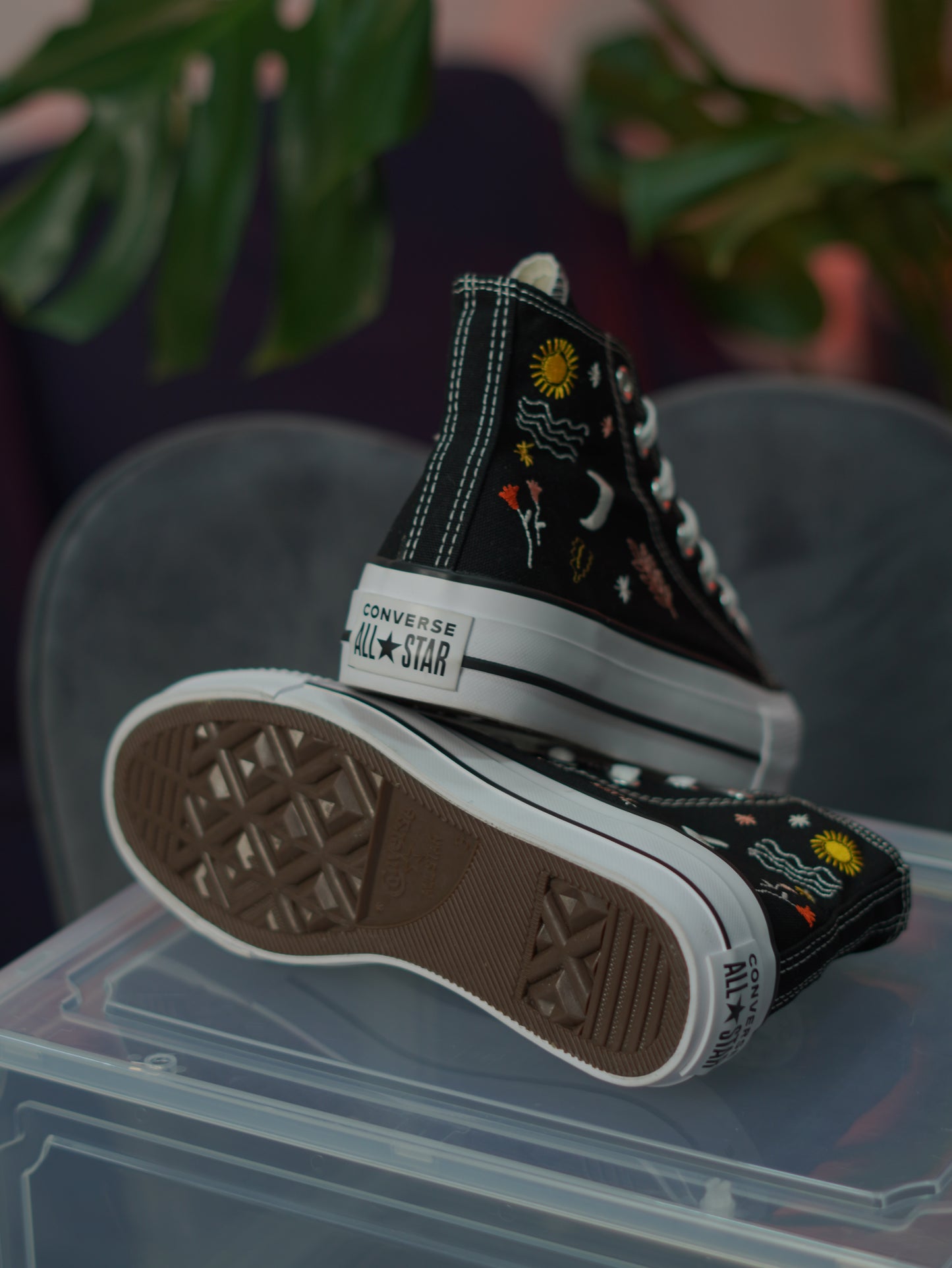 Converse Chuck Taylor Plataforma All Star - Negro