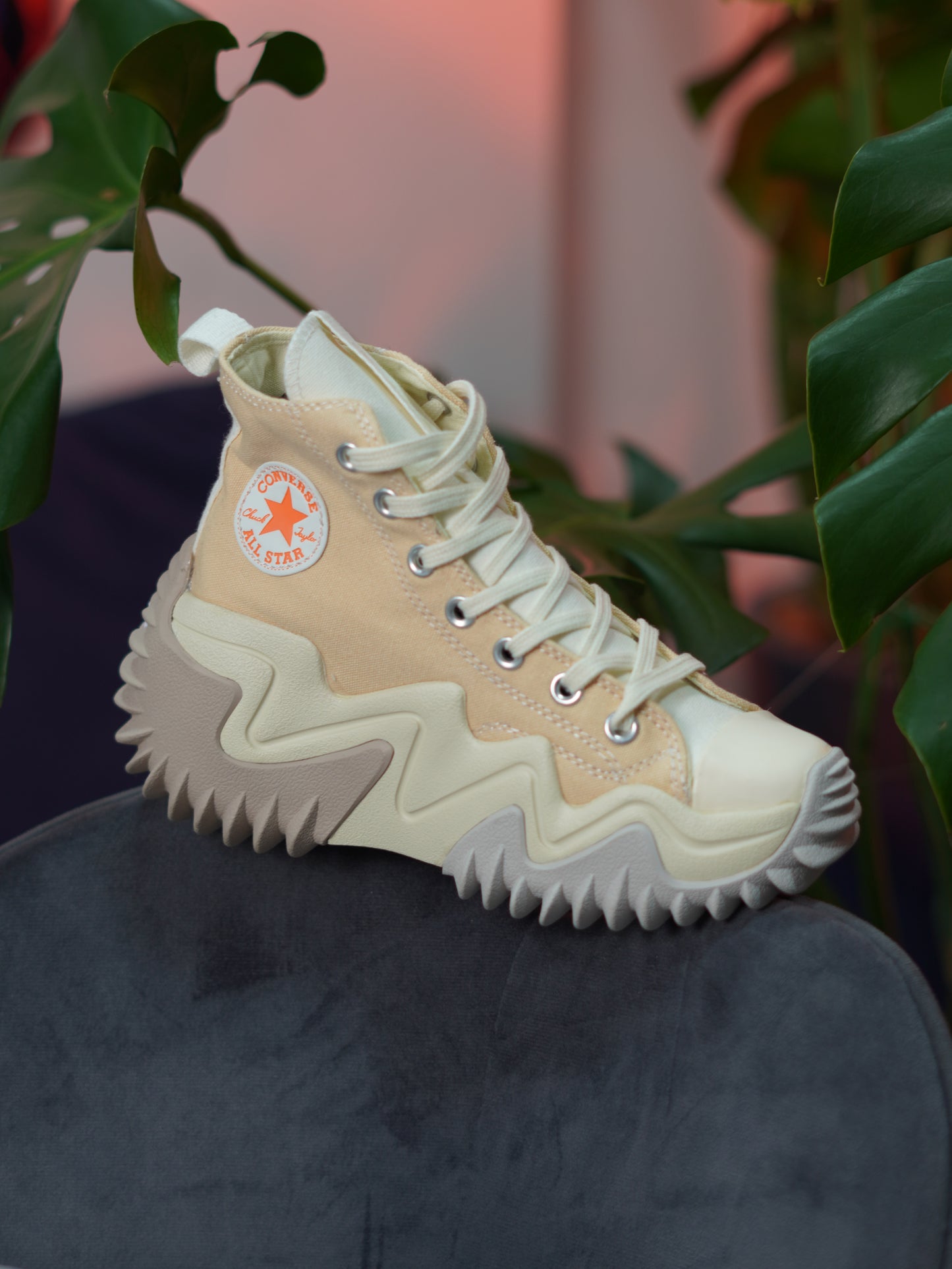 Converse Run Star Motion - Beige, Crema, Gris