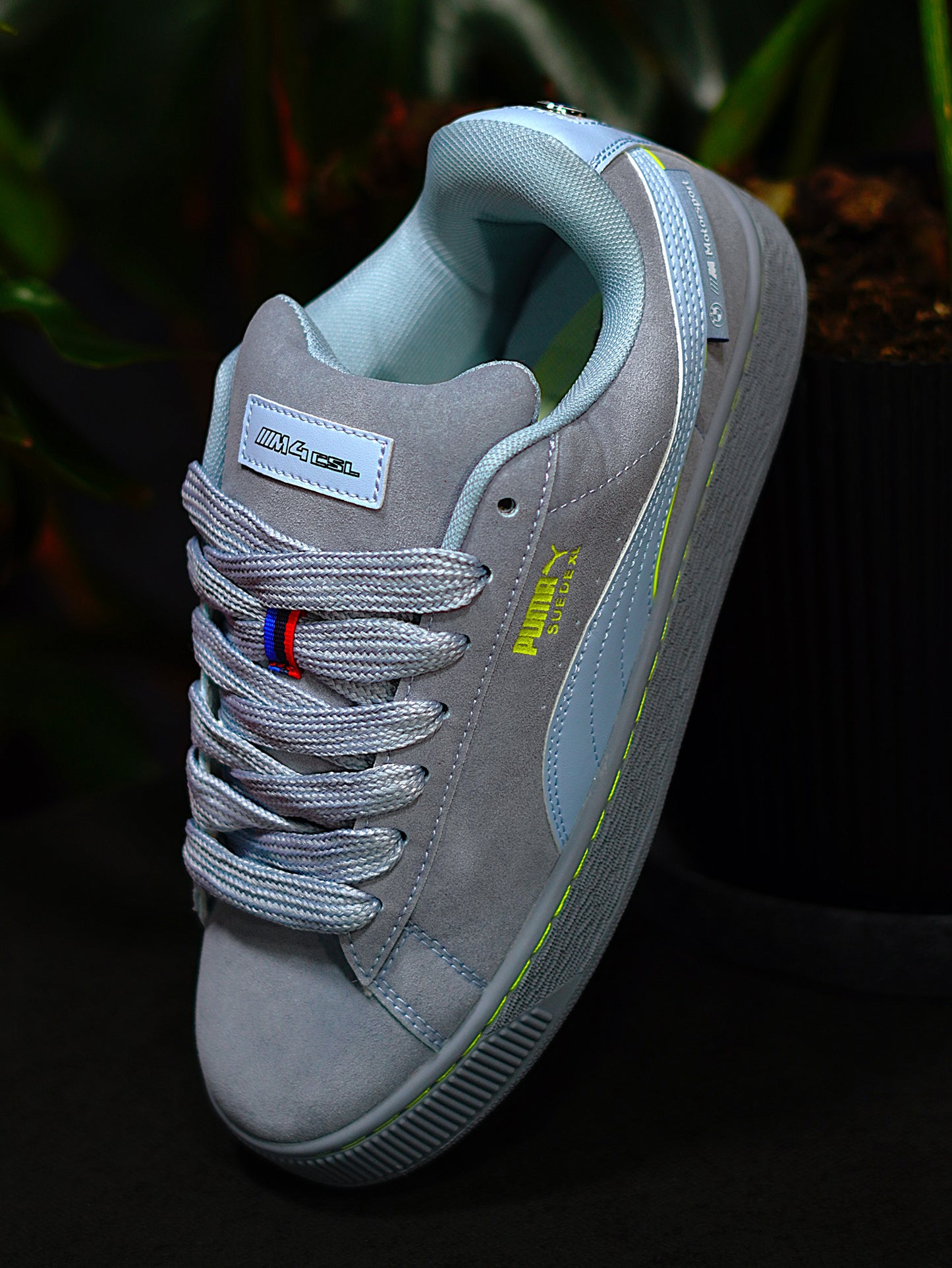 Puma Suede XL Hero BMW - Gris Azulado