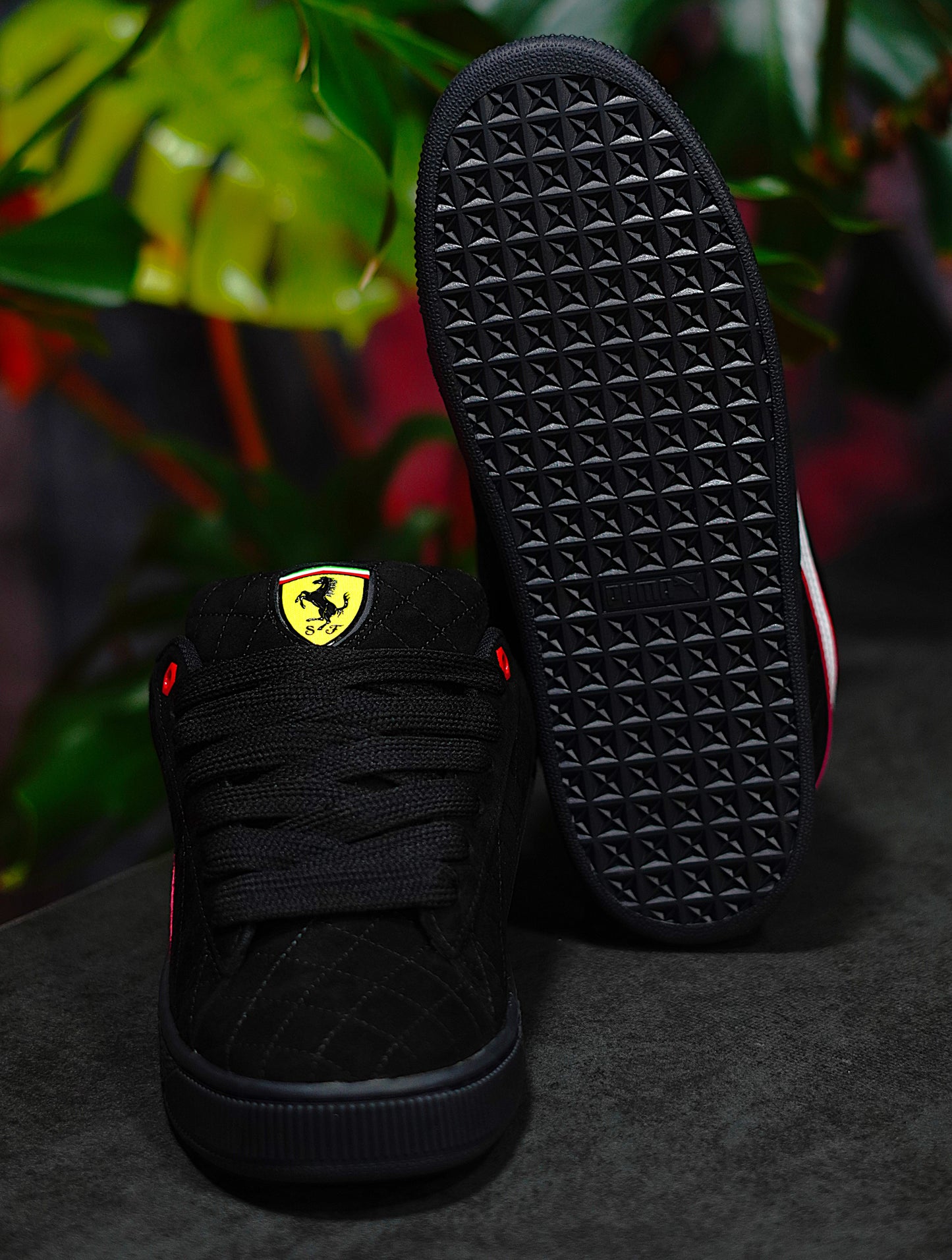 Puma Suede XL Hero Scuderia Ferrari - Negro