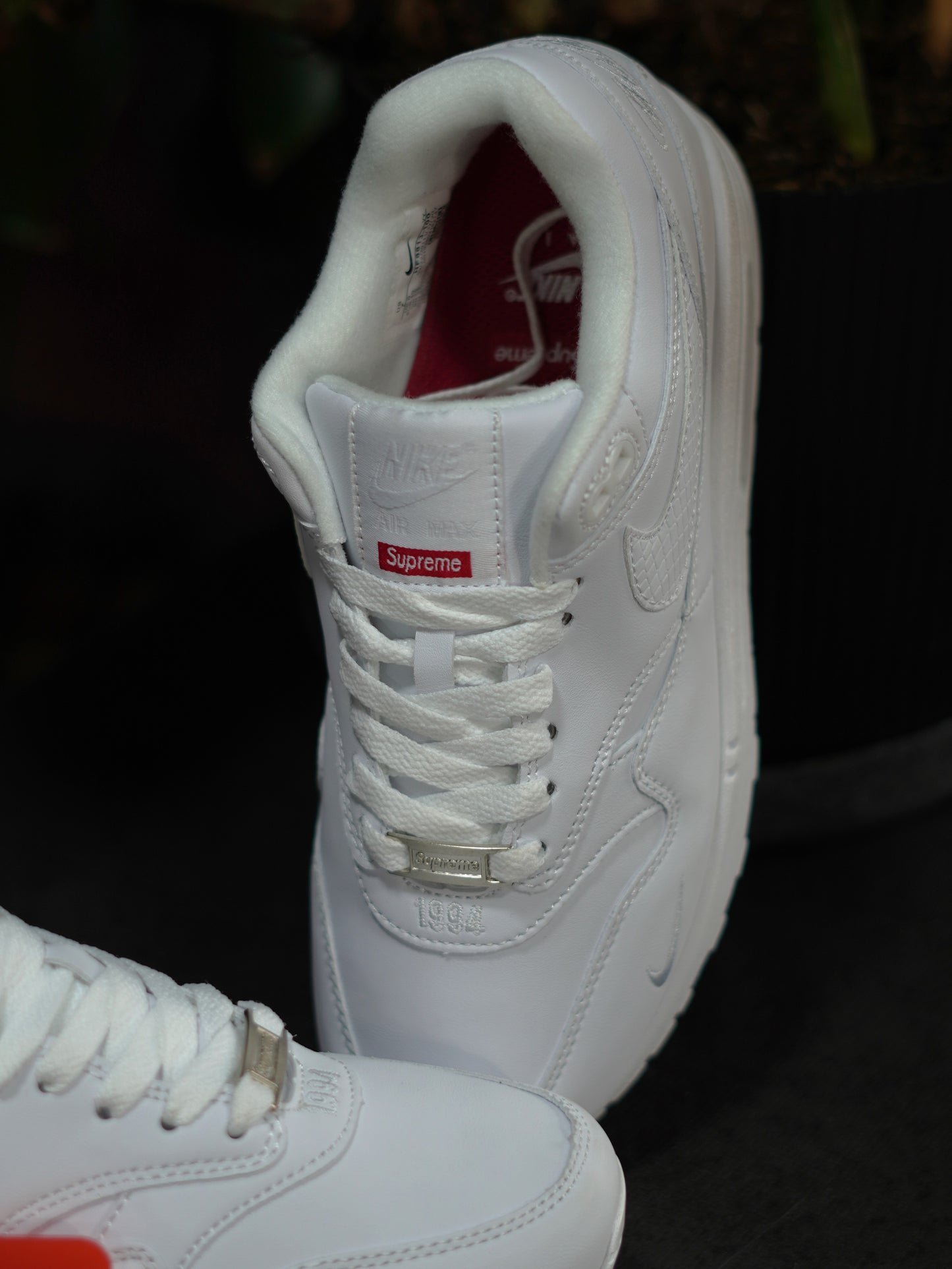 Nike Air Max 1 x Supreme - Blanca