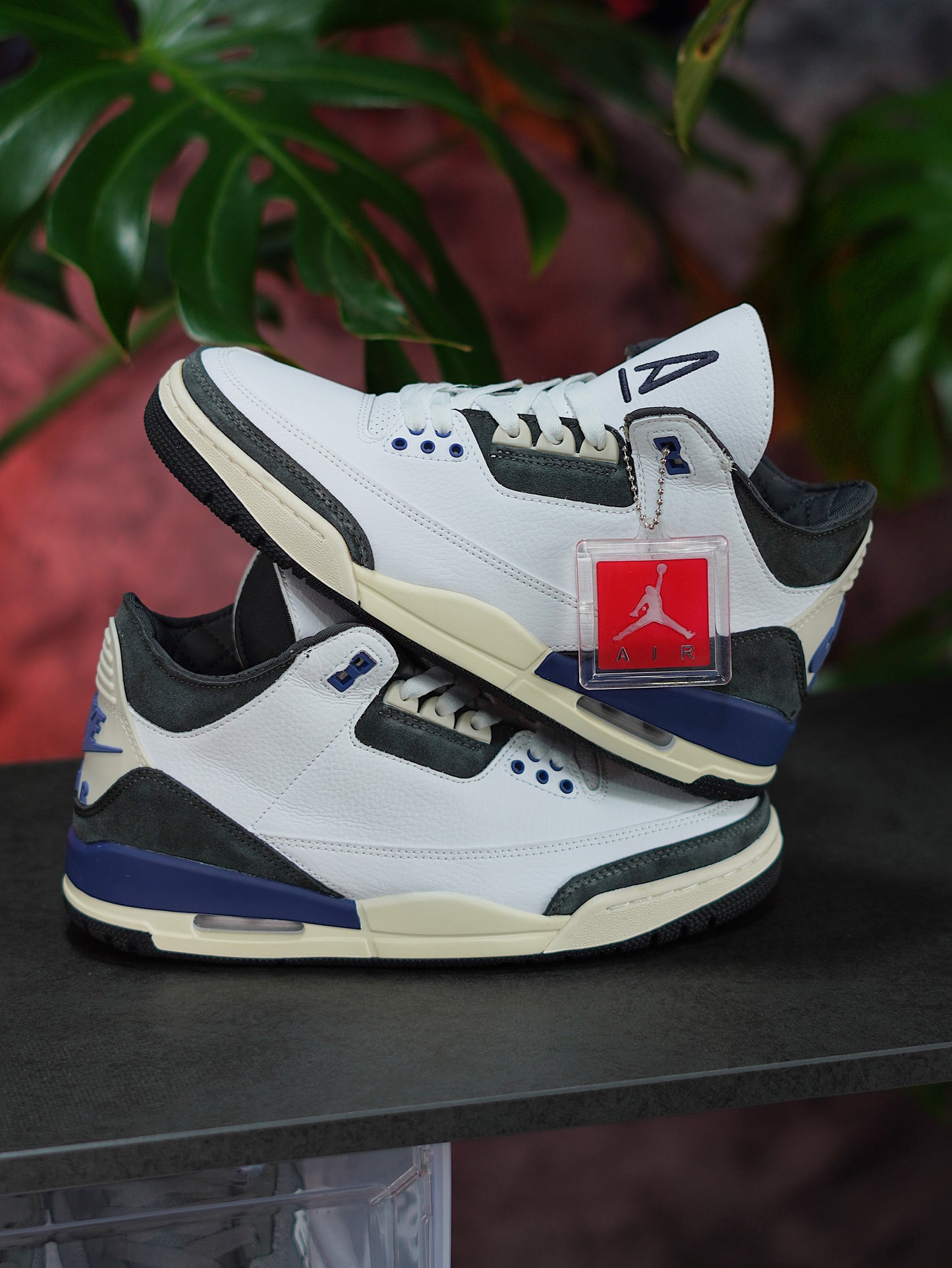 Air Jordan 3 x A Ma Maniére For The Love - Azul, Blanco, Gris oscuro