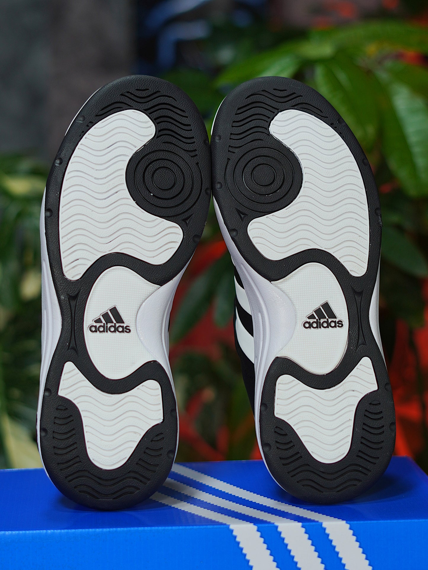 Adidas Nastase - Negro, Blanco