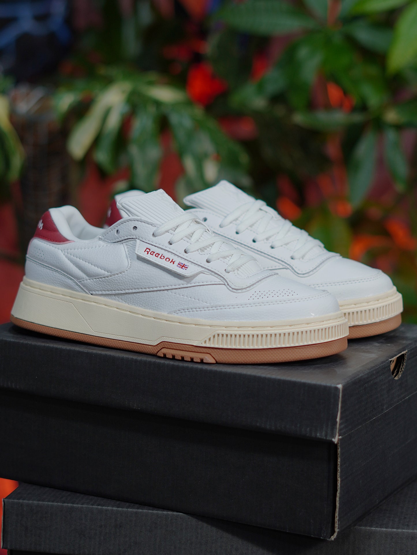 Reebok Club C LTD - Blanco, Rojo