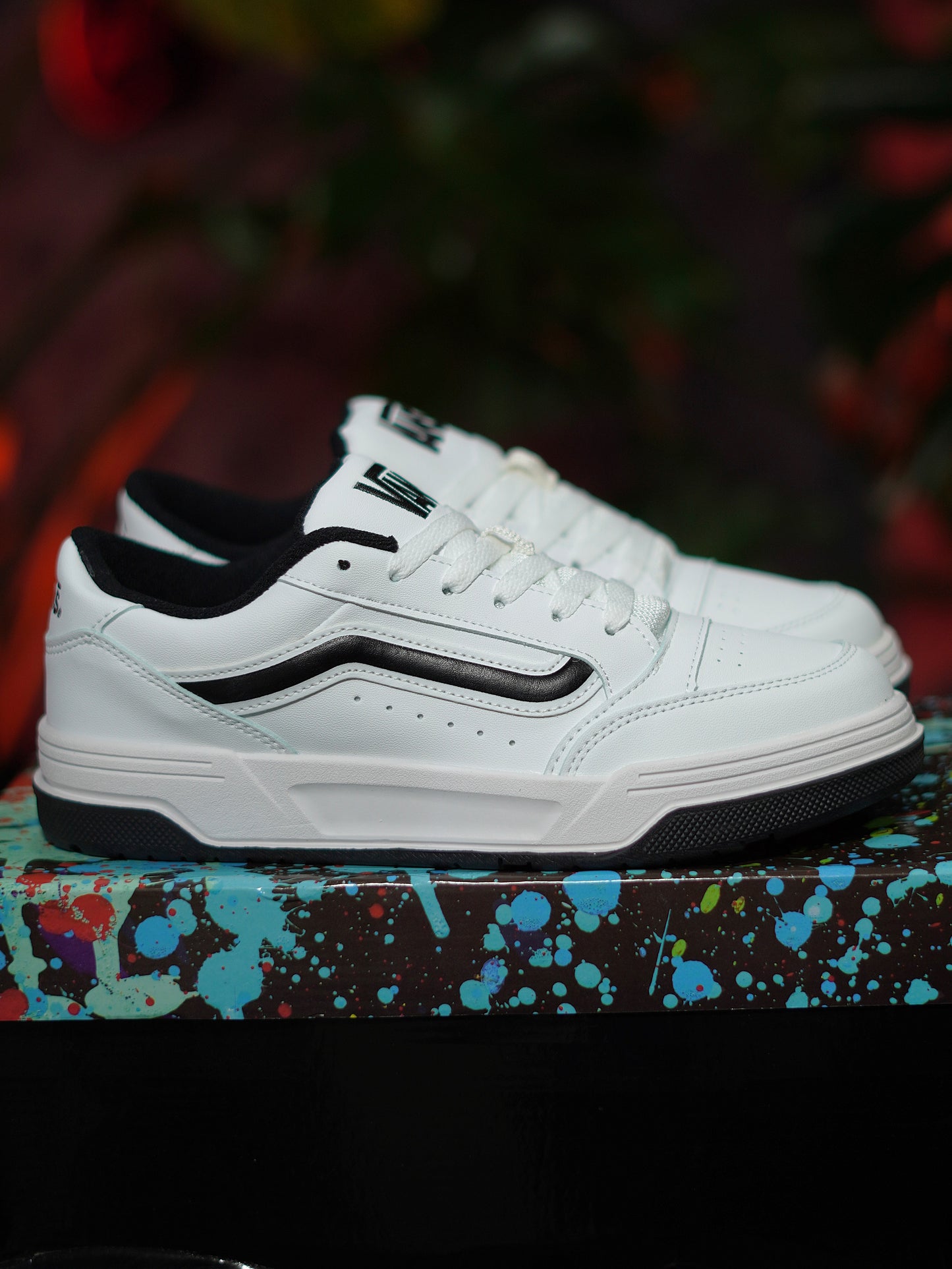 Vans Hylane - Blanco, Negro