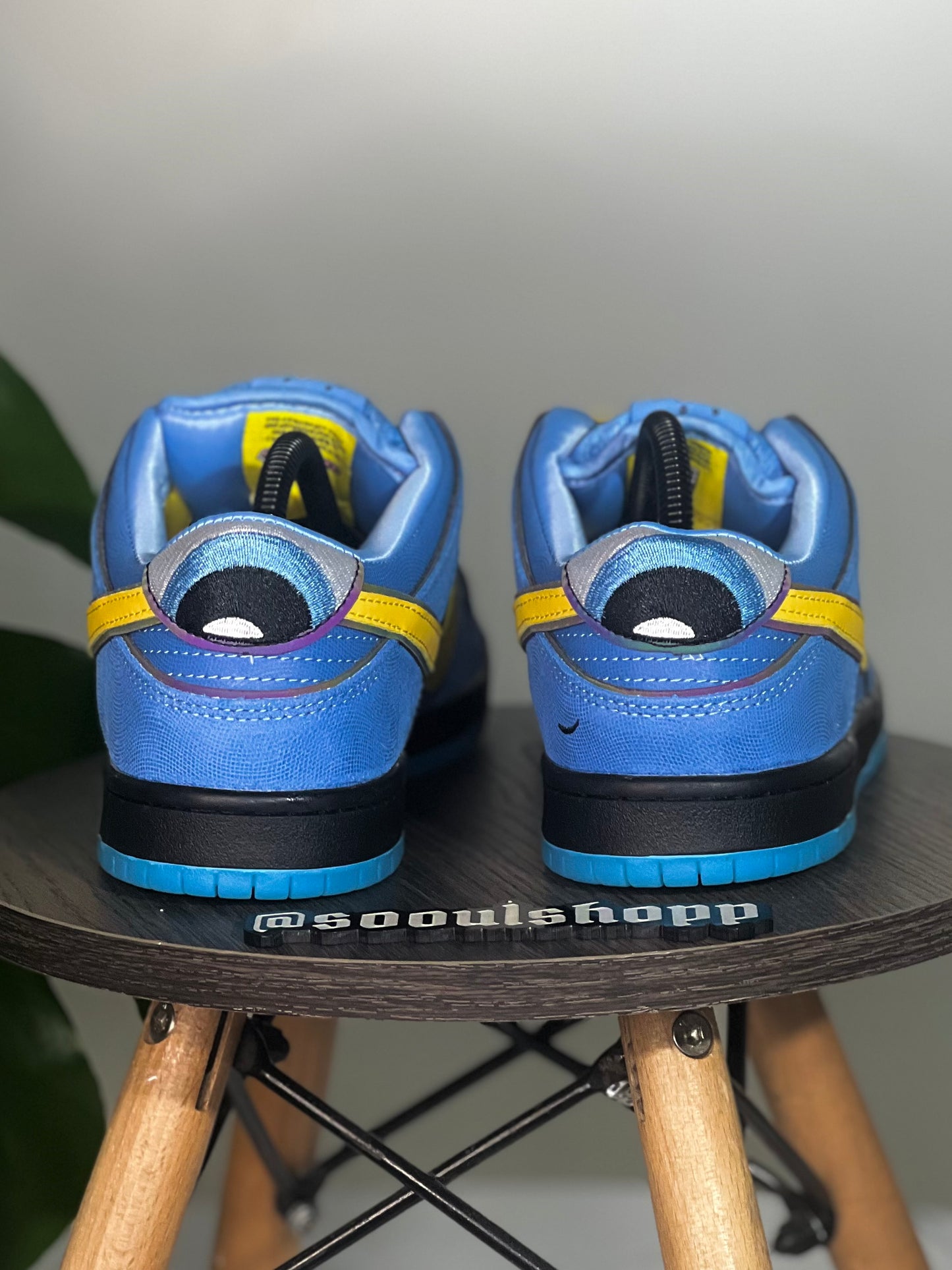 NIKE DUNK SB LOW X POWERPUFF GIRLS AZULES