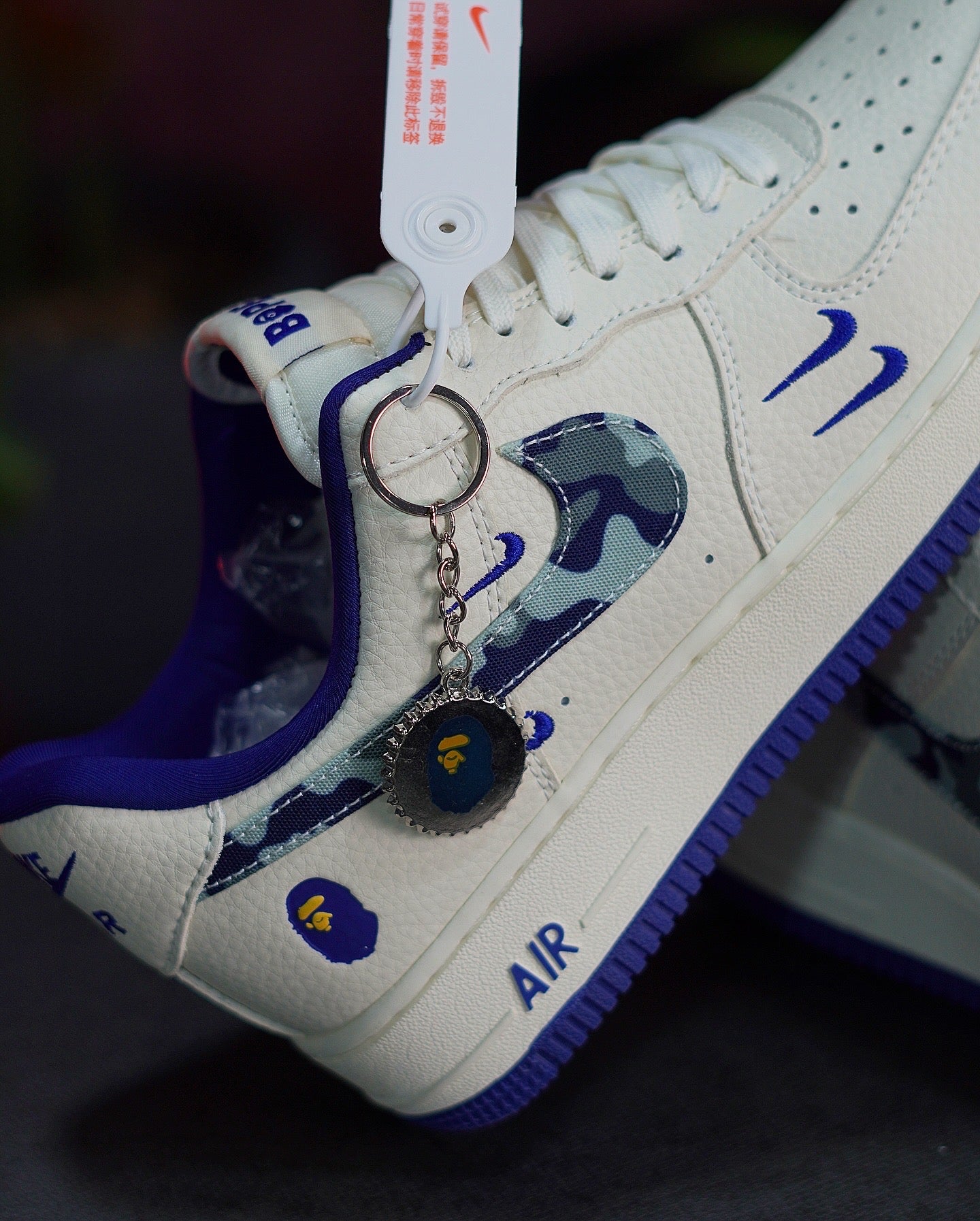 Air Force one x Bape