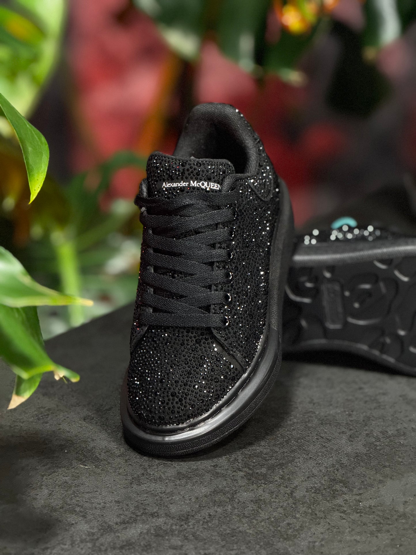 Alexander Mcqueen - Negra, Brillante
