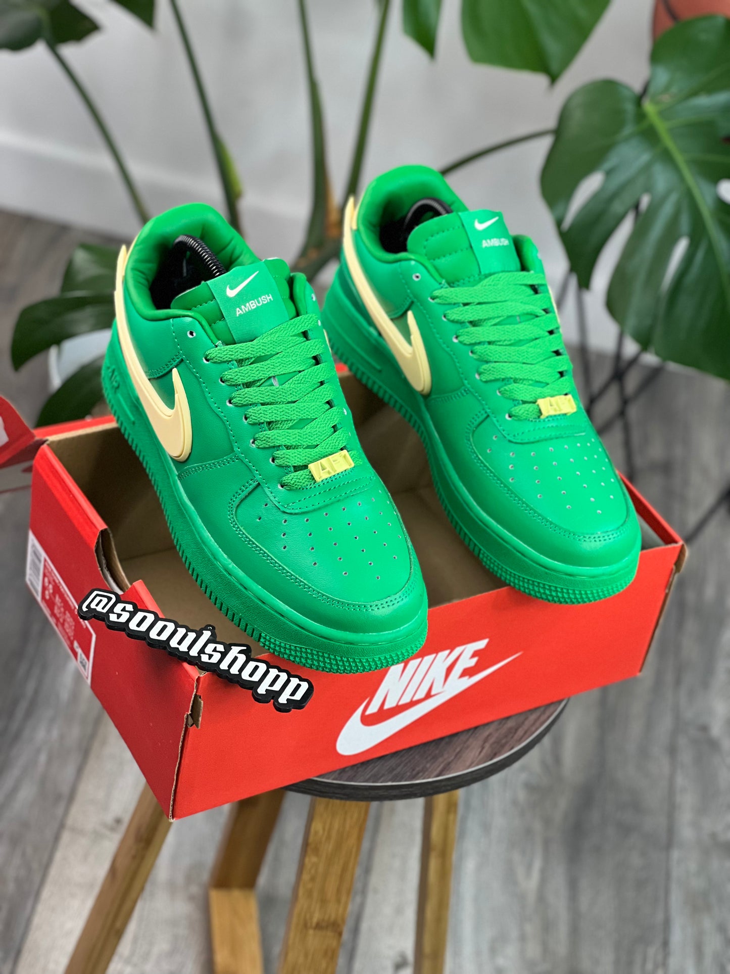 Nike Air Force 1 X AMBUSH Green