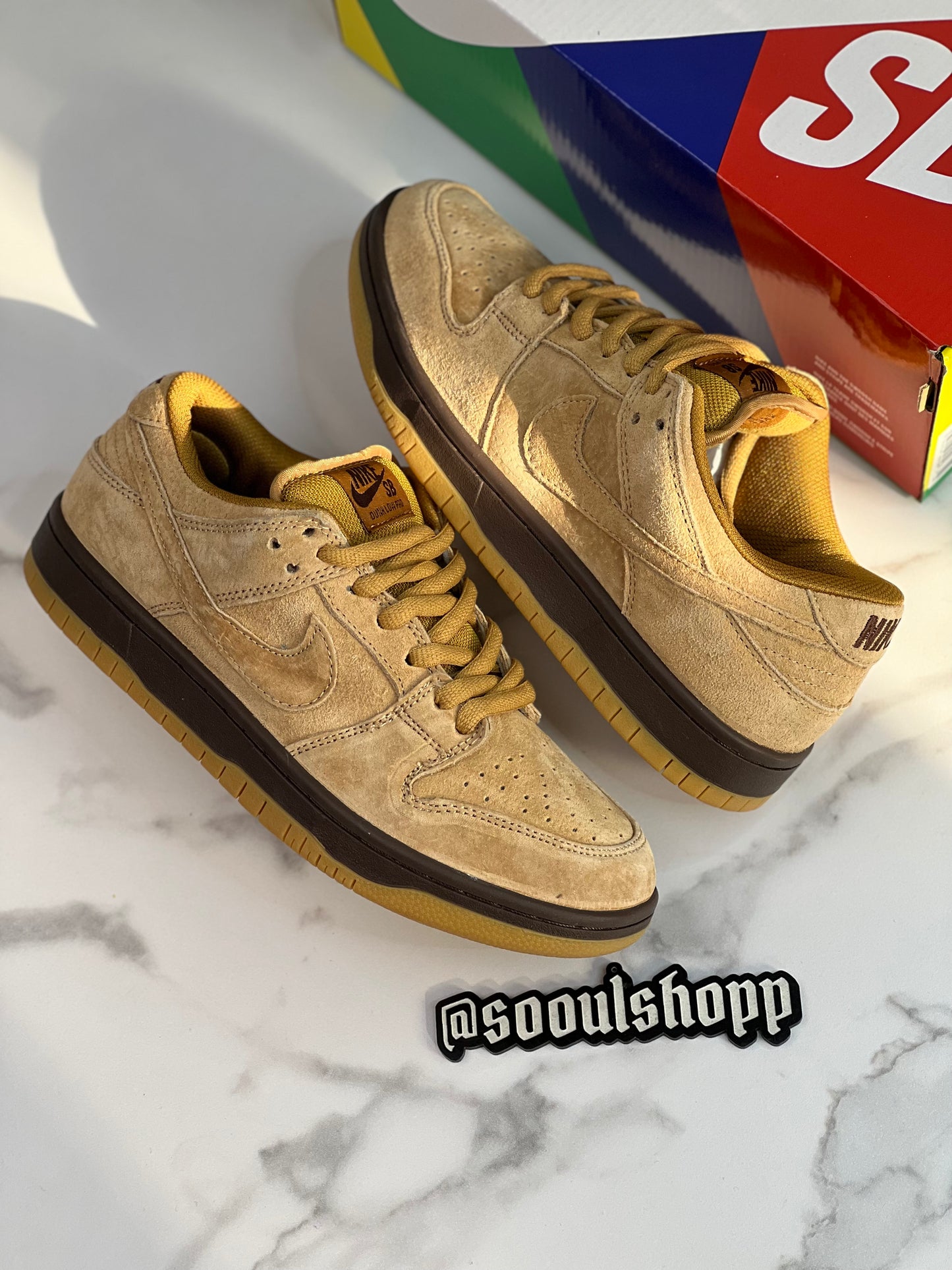 Nike SB Dunk Low Wheat Mocha