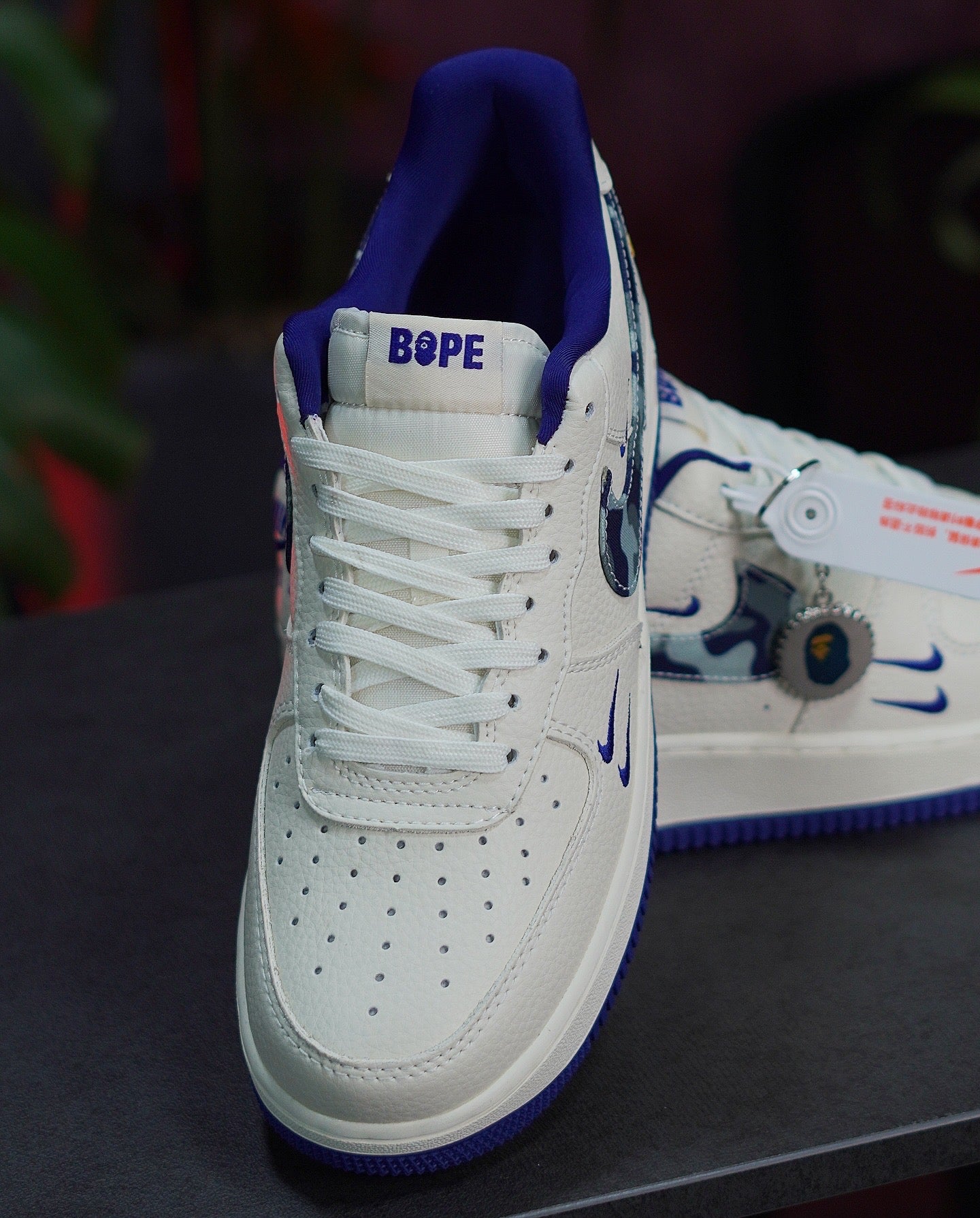 Air Force one x Bape