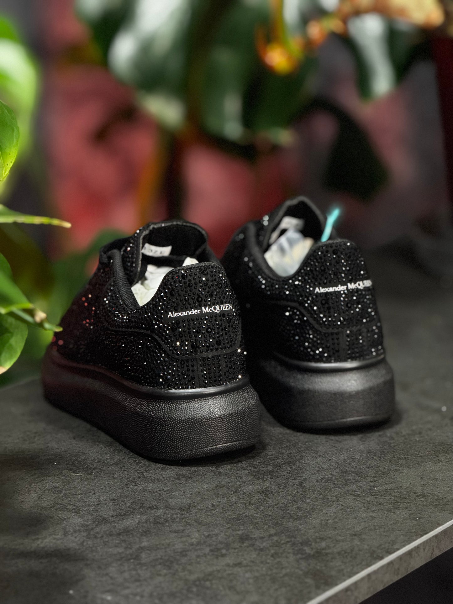 Alexander Mcqueen - Negra, Brillante