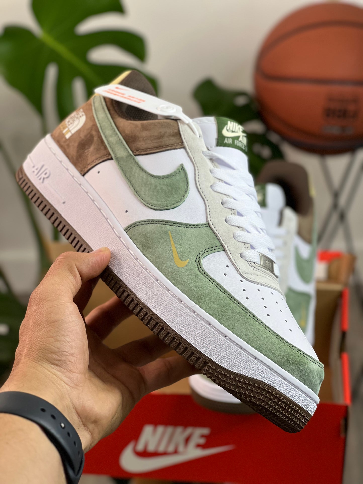 Nike Air Force 1 "The north Face Gucci"