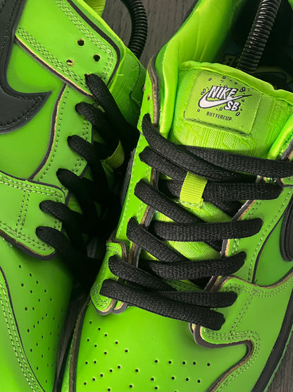 NIKE DUNK SB LOW X POWERPUFF GIRLS VERDES
