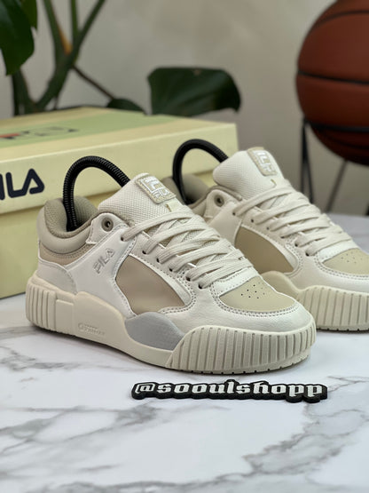 Fila Blocks - Blanco, Beige, Gris