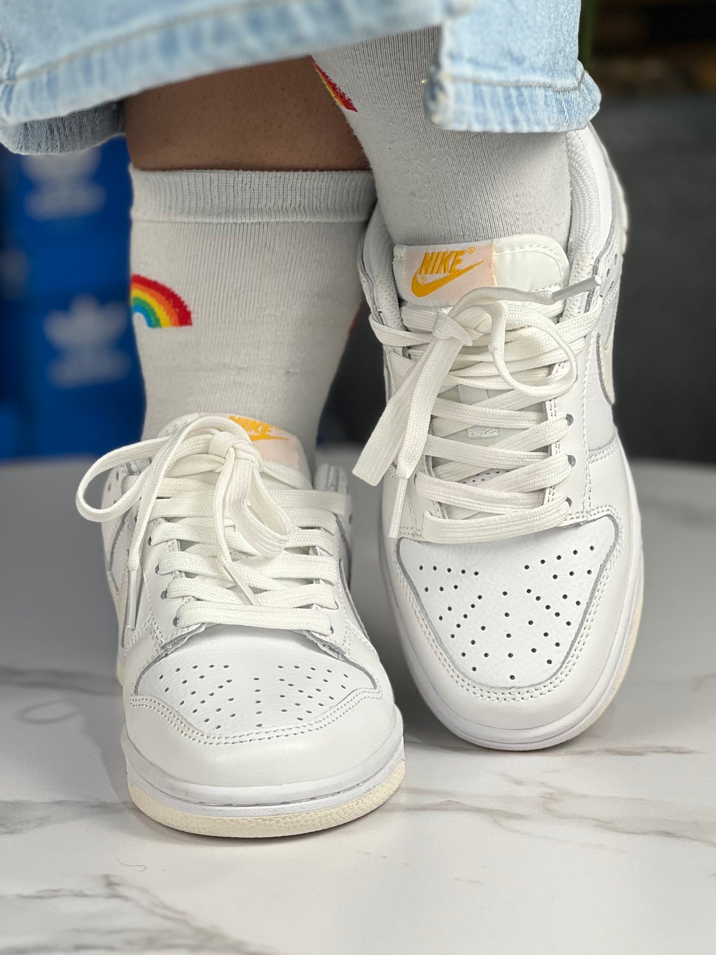 Nike Dunk Low Valentine's Day Yellow Heart