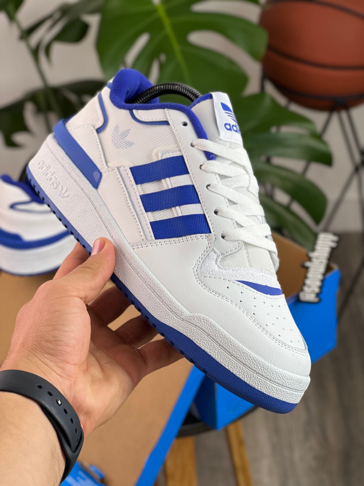 Adidas Forum White Blue