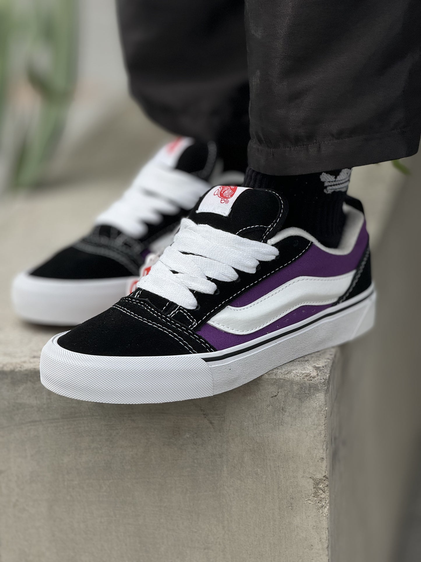 Vans Knu purple