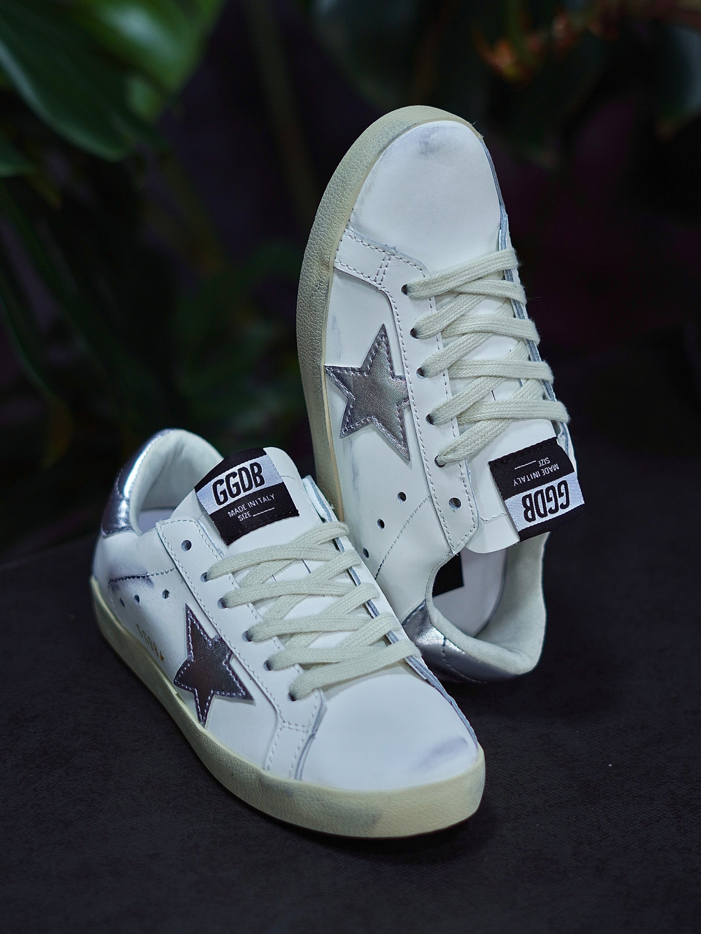 Golden Goose Super-Star - Plateado