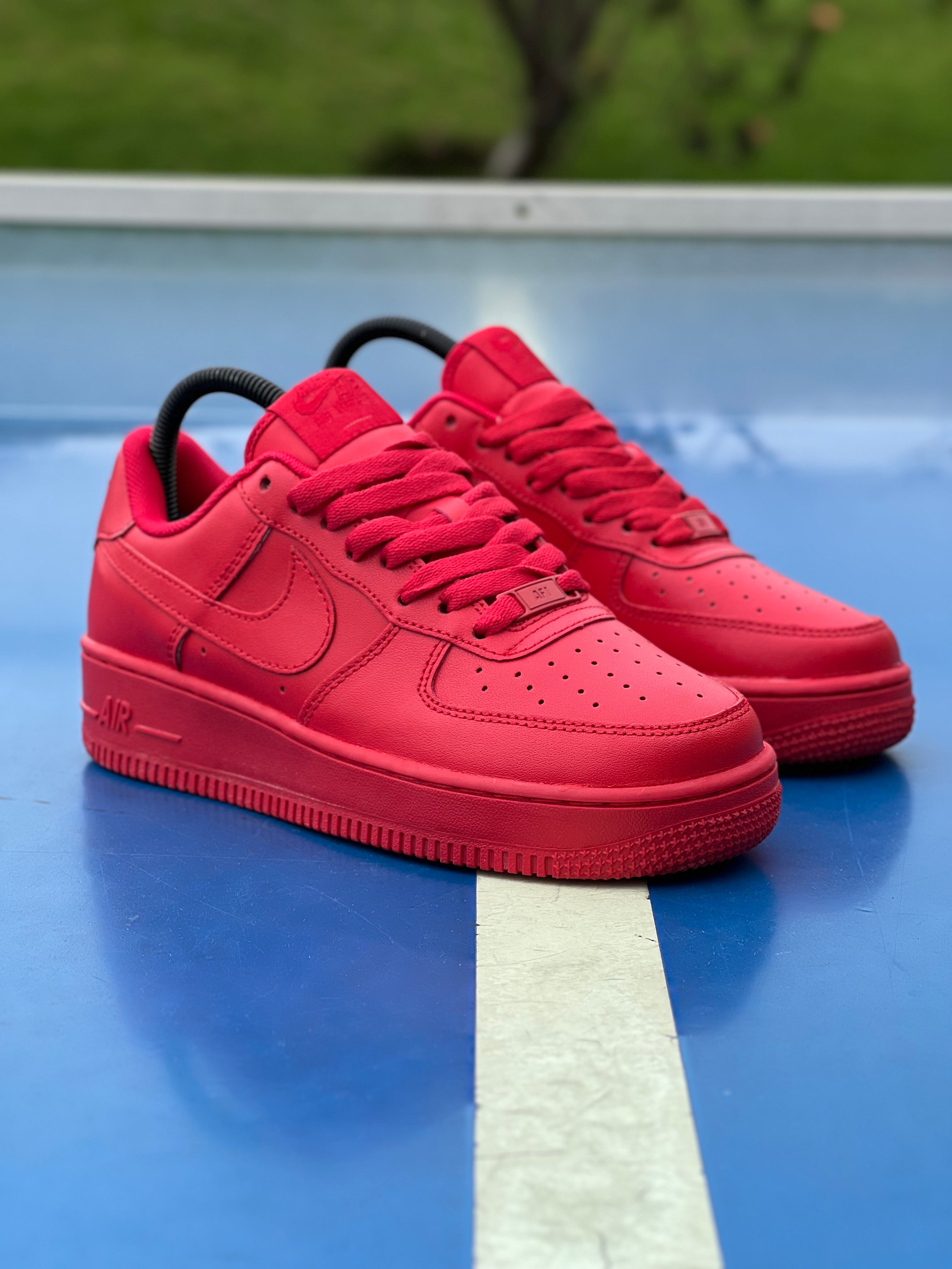 Nike Air Force One Low Triple Red – SOOULSHOPP