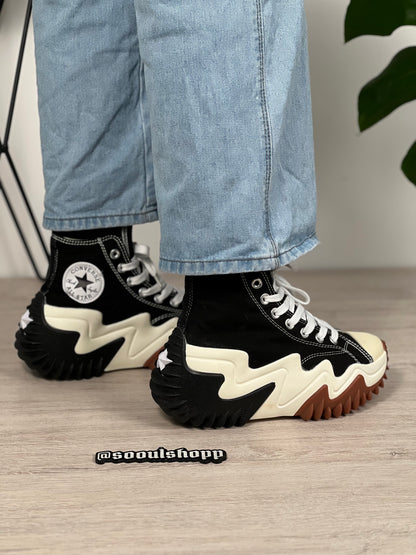 Converse Run Star Motion - Negro, Goma, Miel
