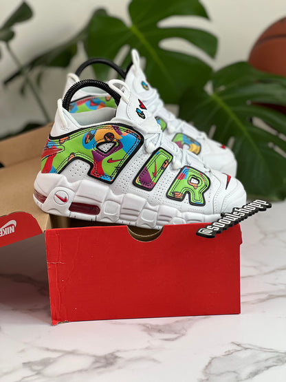 Nike Air More Uptempo - Peace, Love , Swoosh