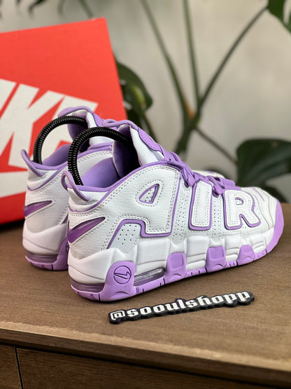 Nike Air More Uptempo - Blanca, lila