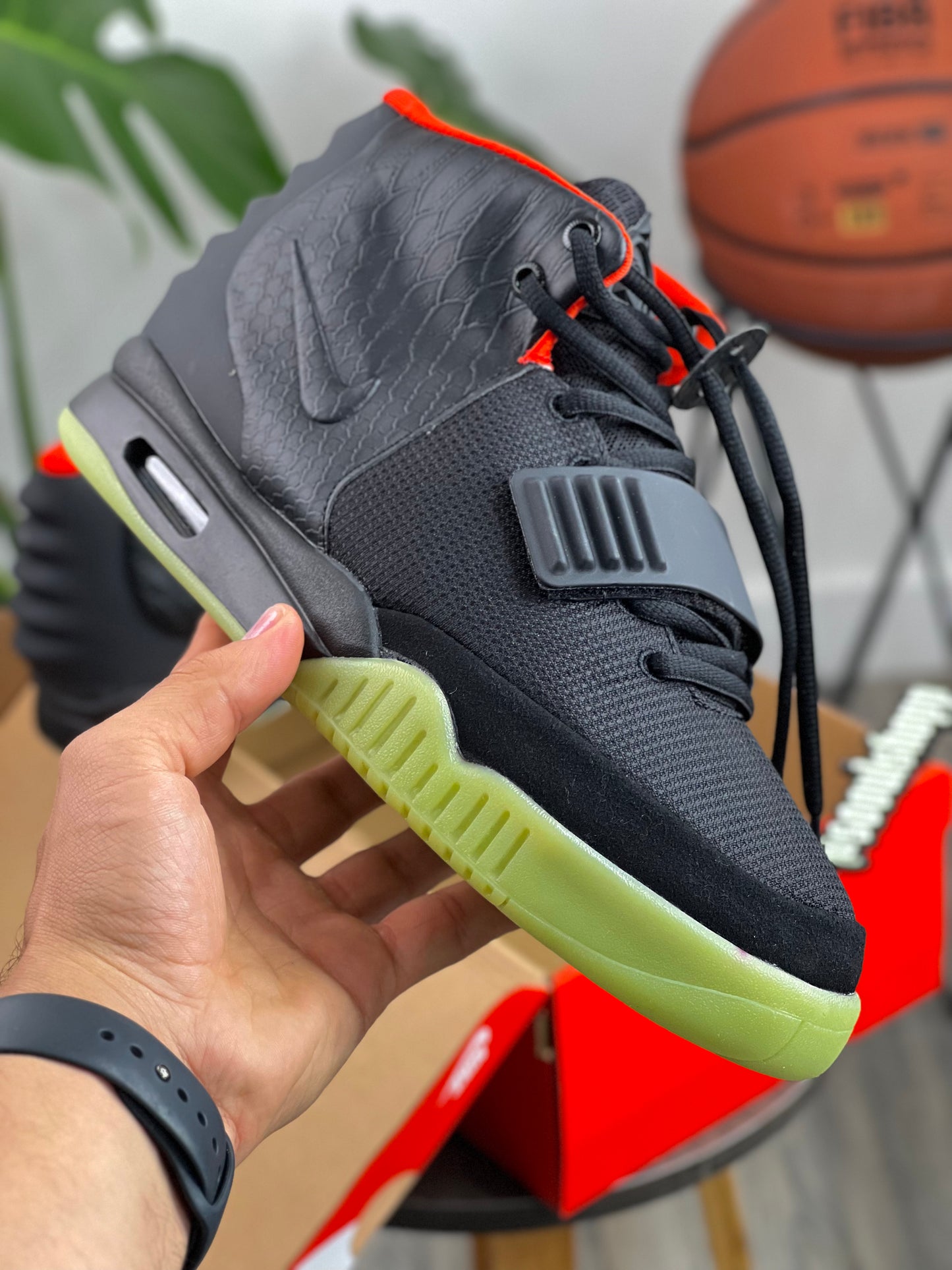 Nike Air Yeezy 2 Solar Red