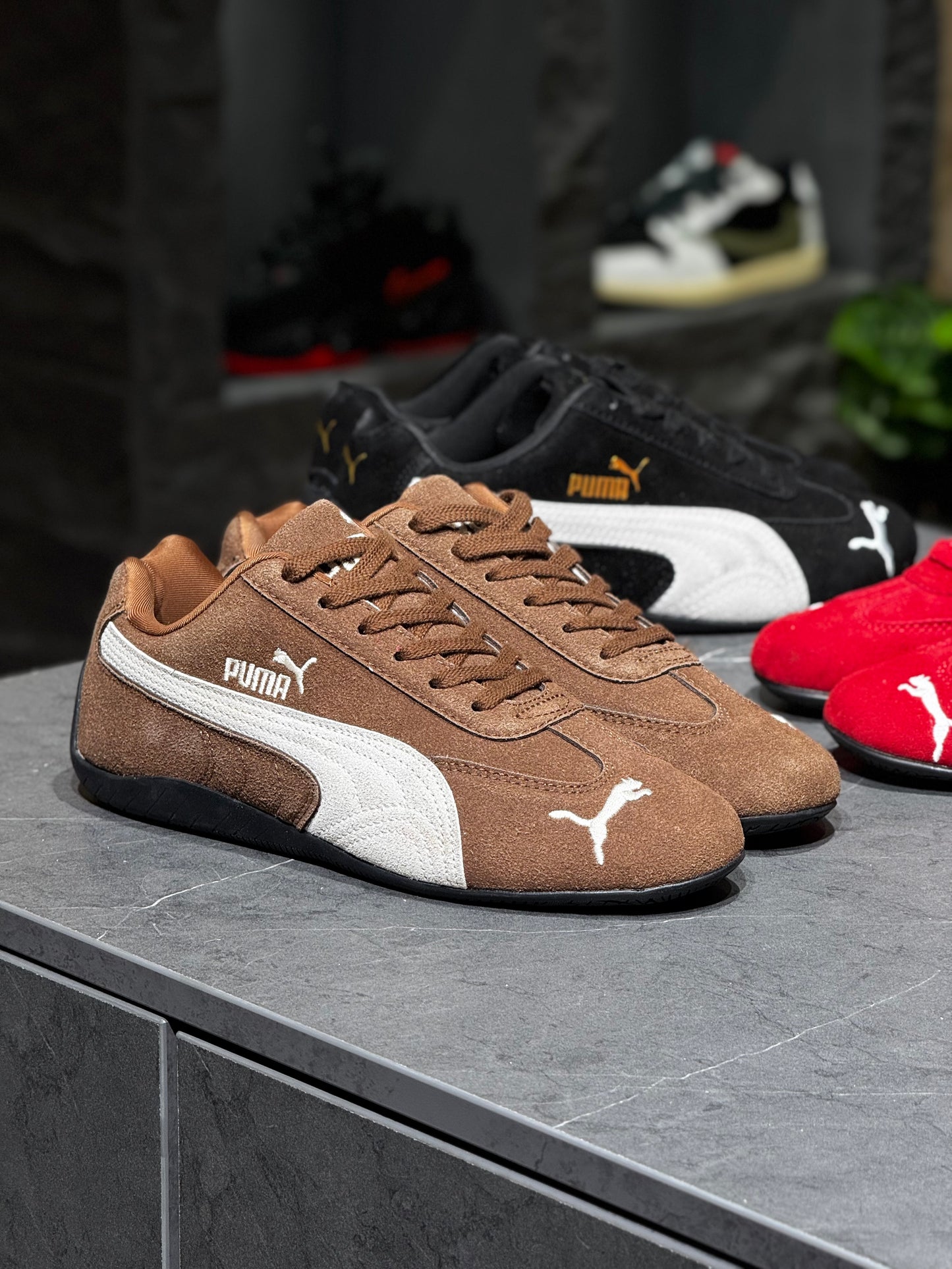 Puma speedcat brown