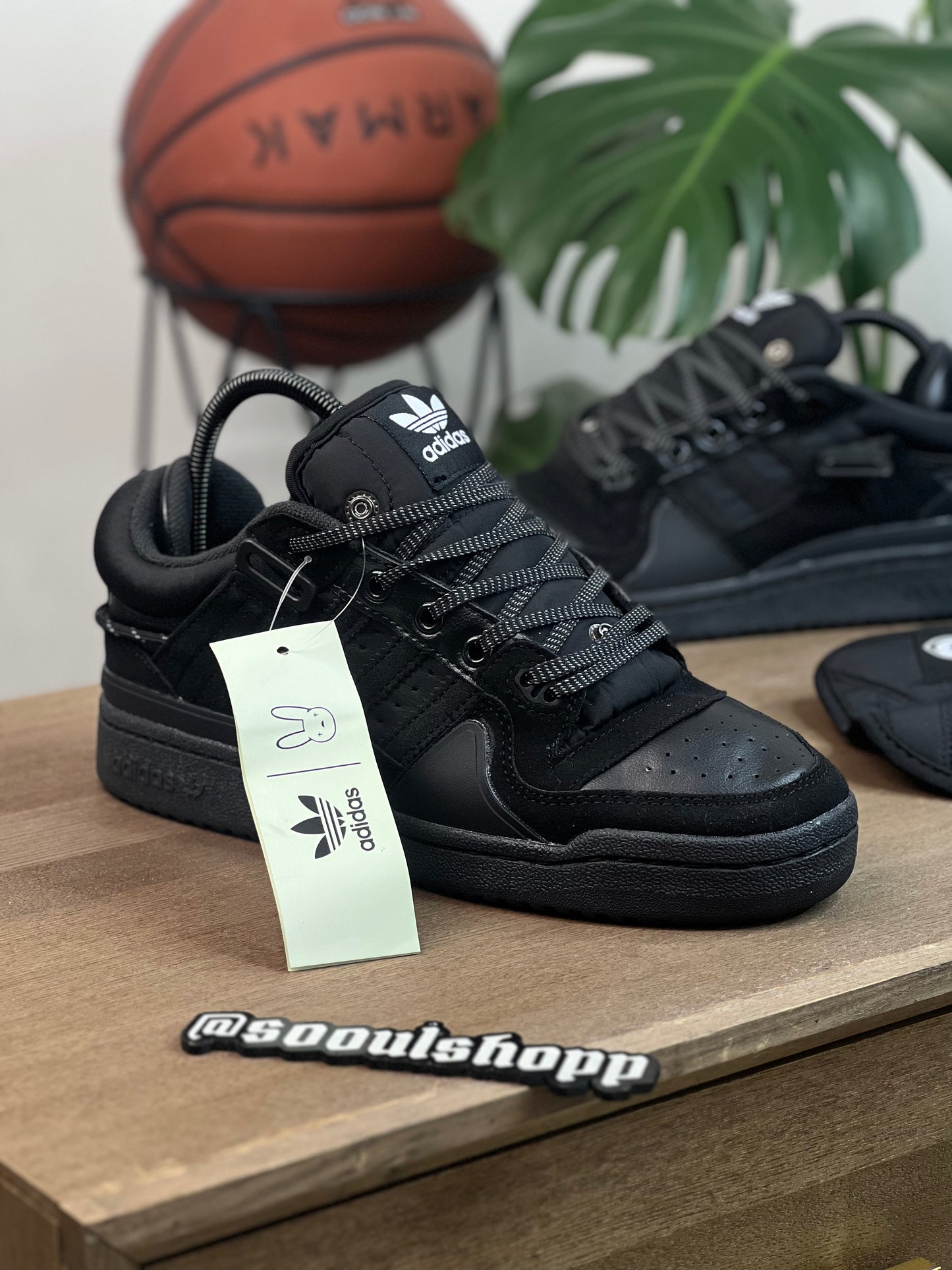 Adidas Forum x Bad Bunny Black