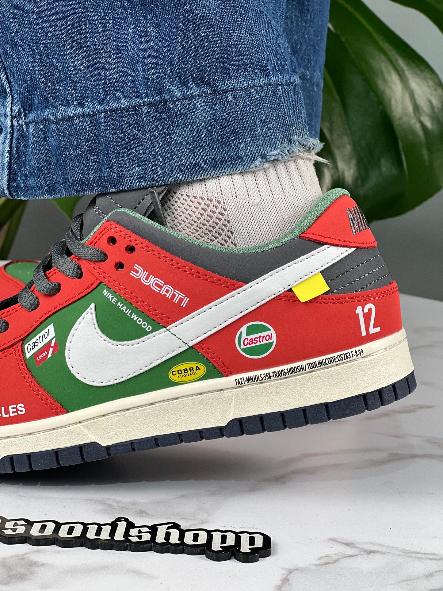 Ducati x Nike Dunk Low “Mike Hailwood 1978”