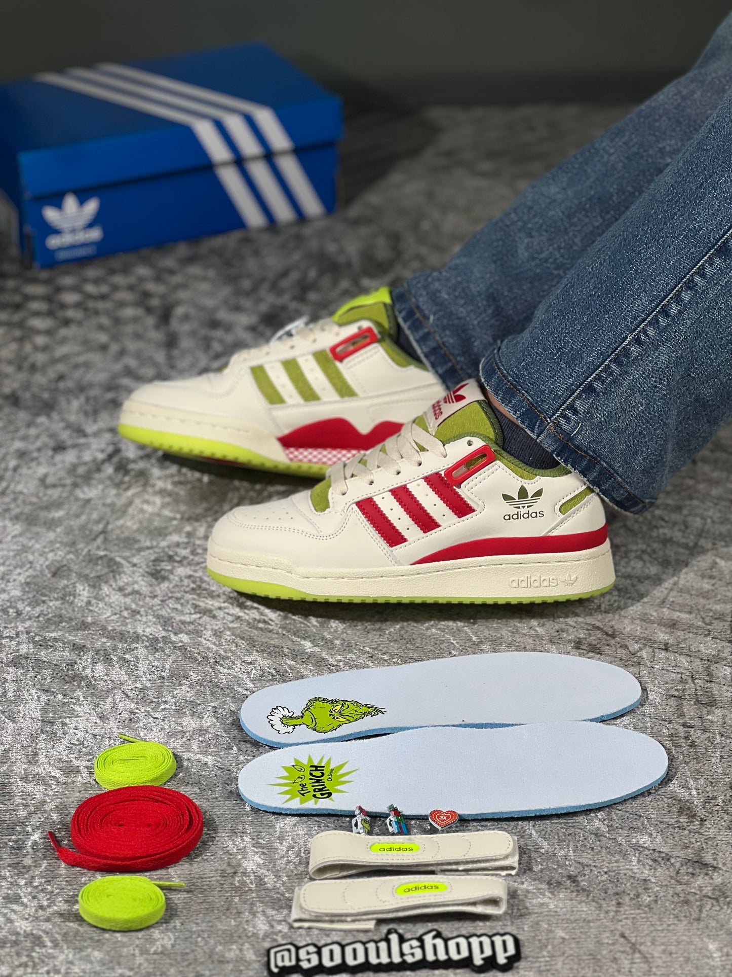 Adidas Forum Low x The Grinch