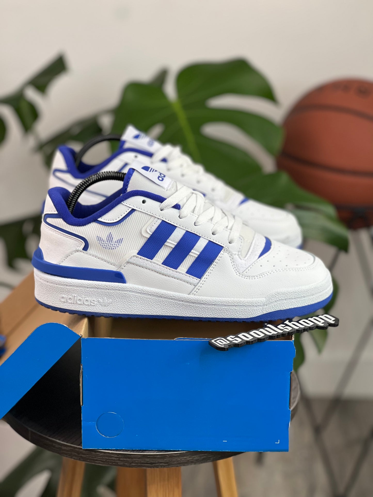 Adidas Forum White Blue