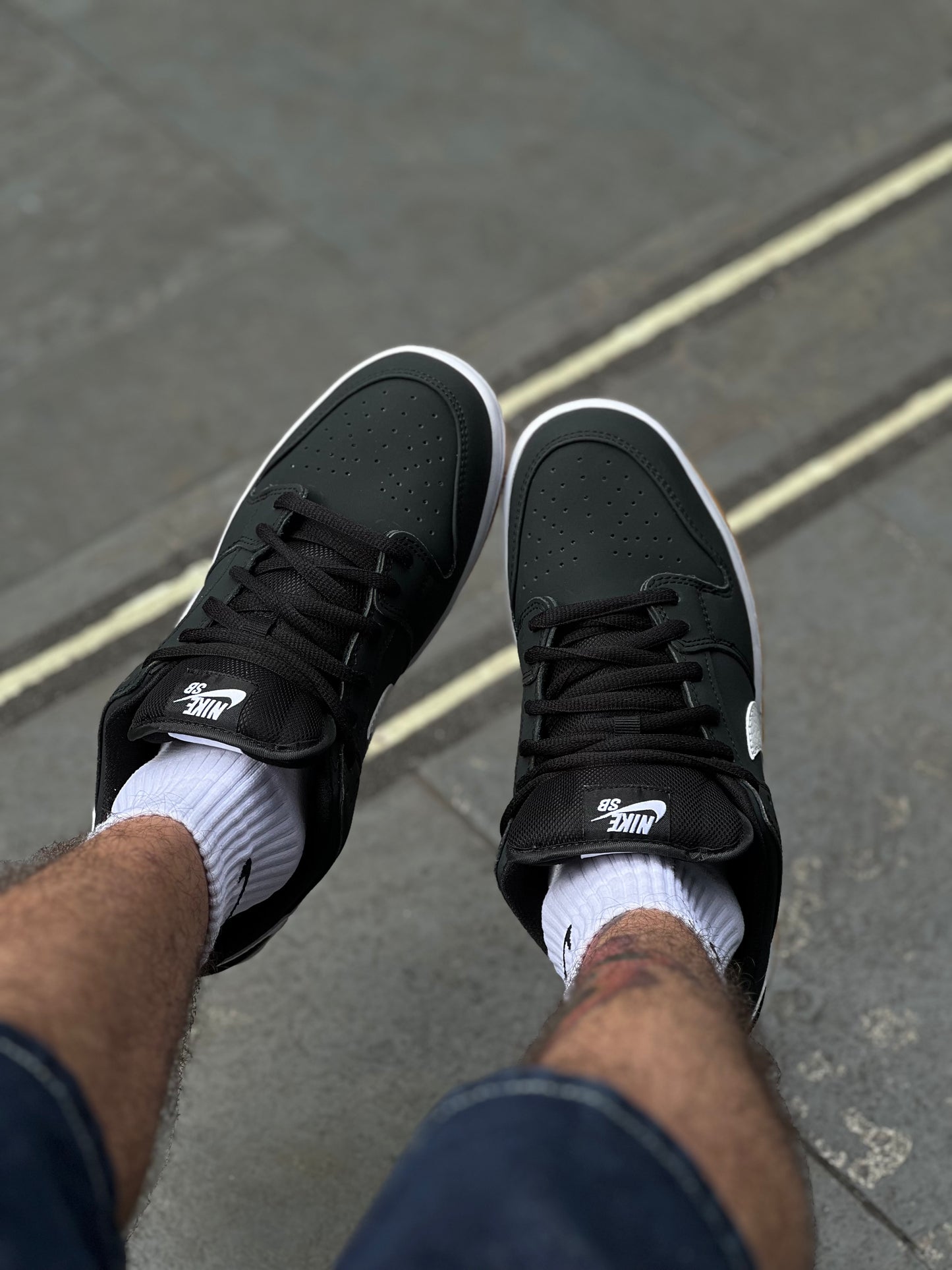 Nike Sb Dunk Low Pro Black Gum