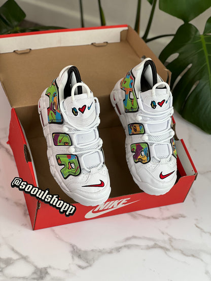 Nike Air More Uptempo - Peace, Love , Swoosh