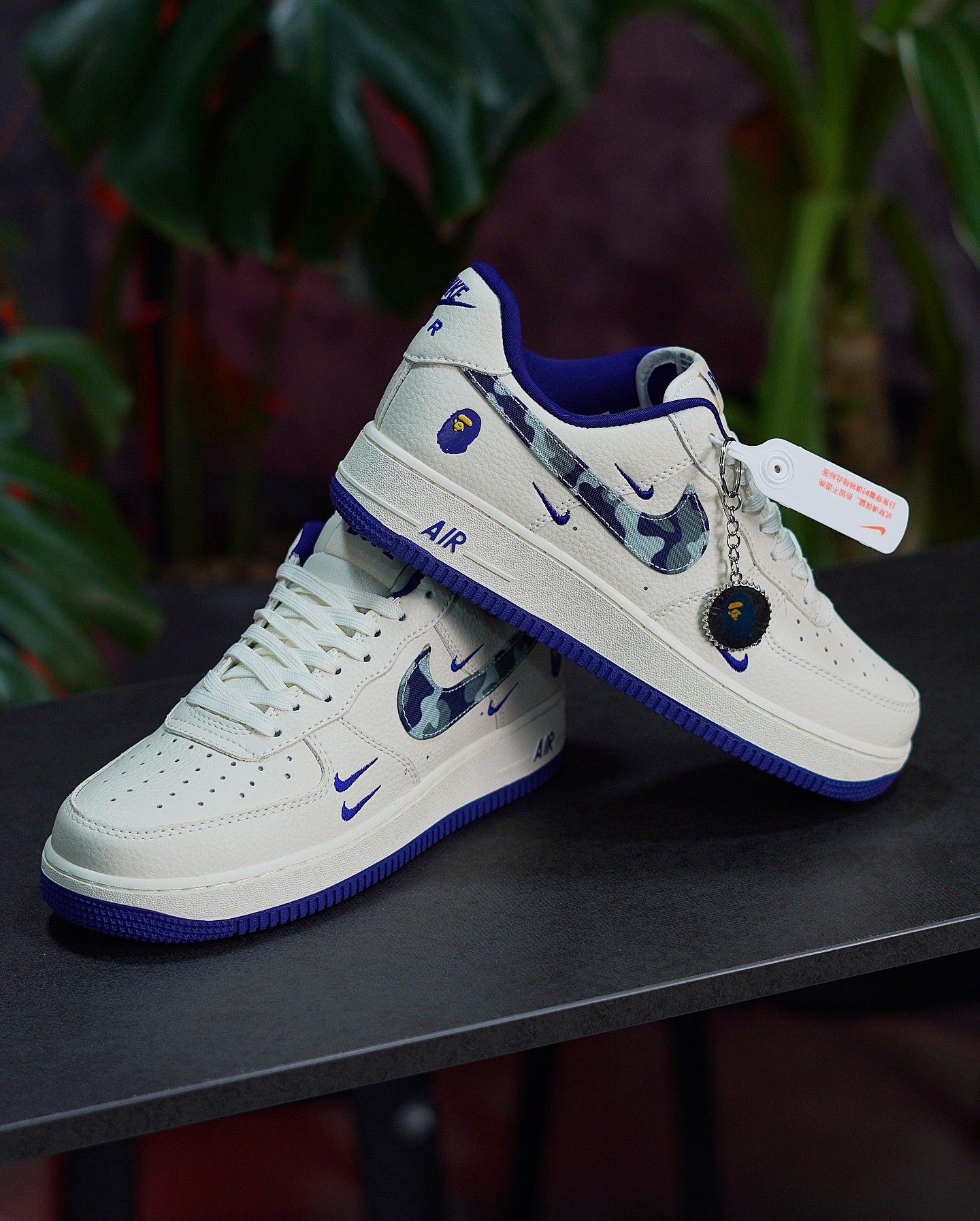 Air Force one x Bape