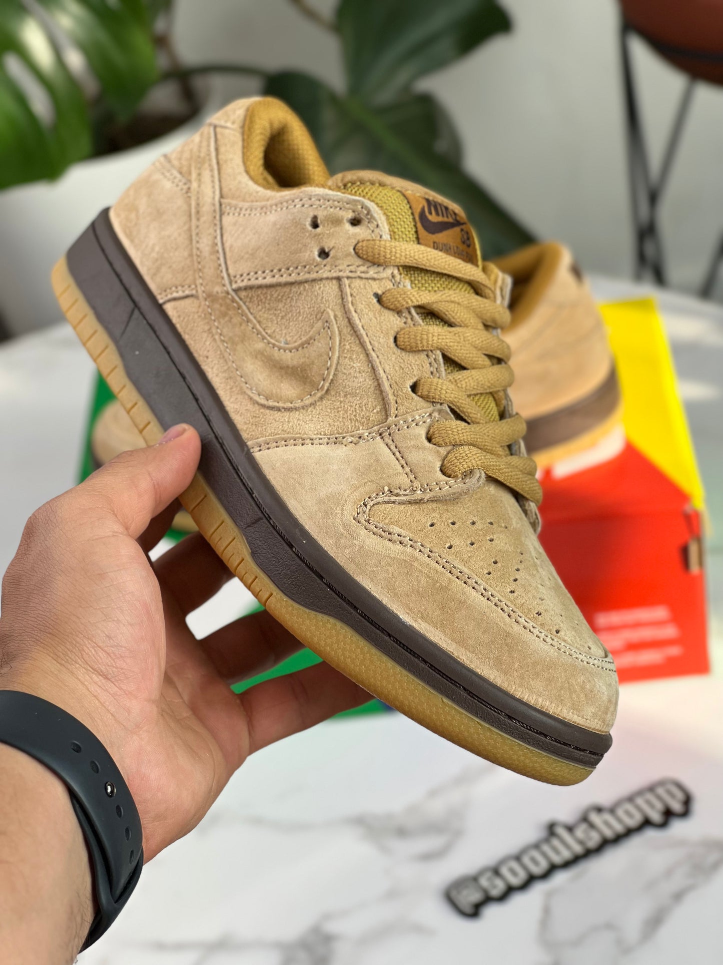 Nike SB Dunk Low Wheat Mocha